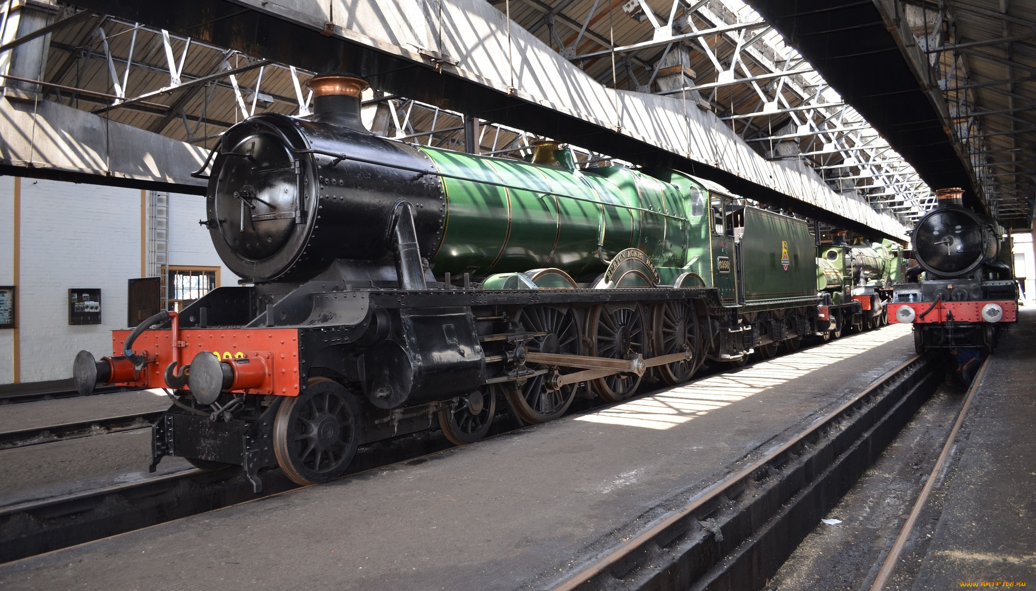 техника, паровозы, железная, дорога, рельсы, паровоз