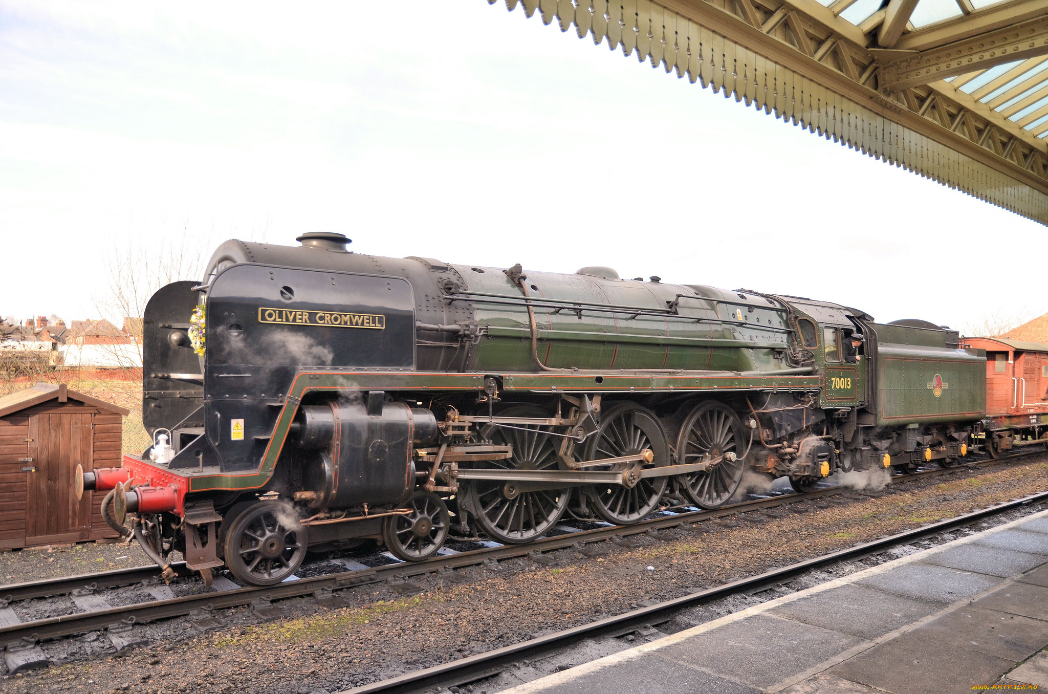 техника, паровозы, железная, дорога, рельсы, паровоз