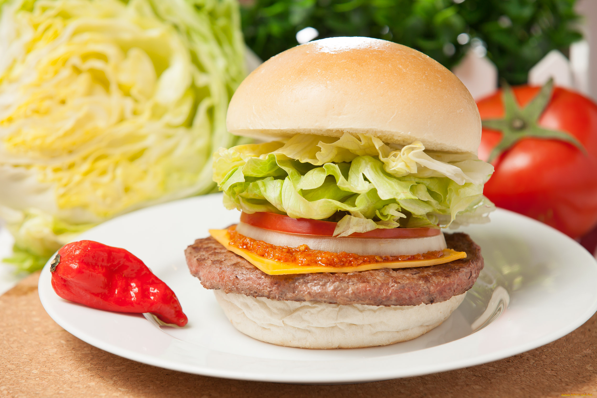 еда, бутерброды, , гамбургеры, , канапе, гамбургер