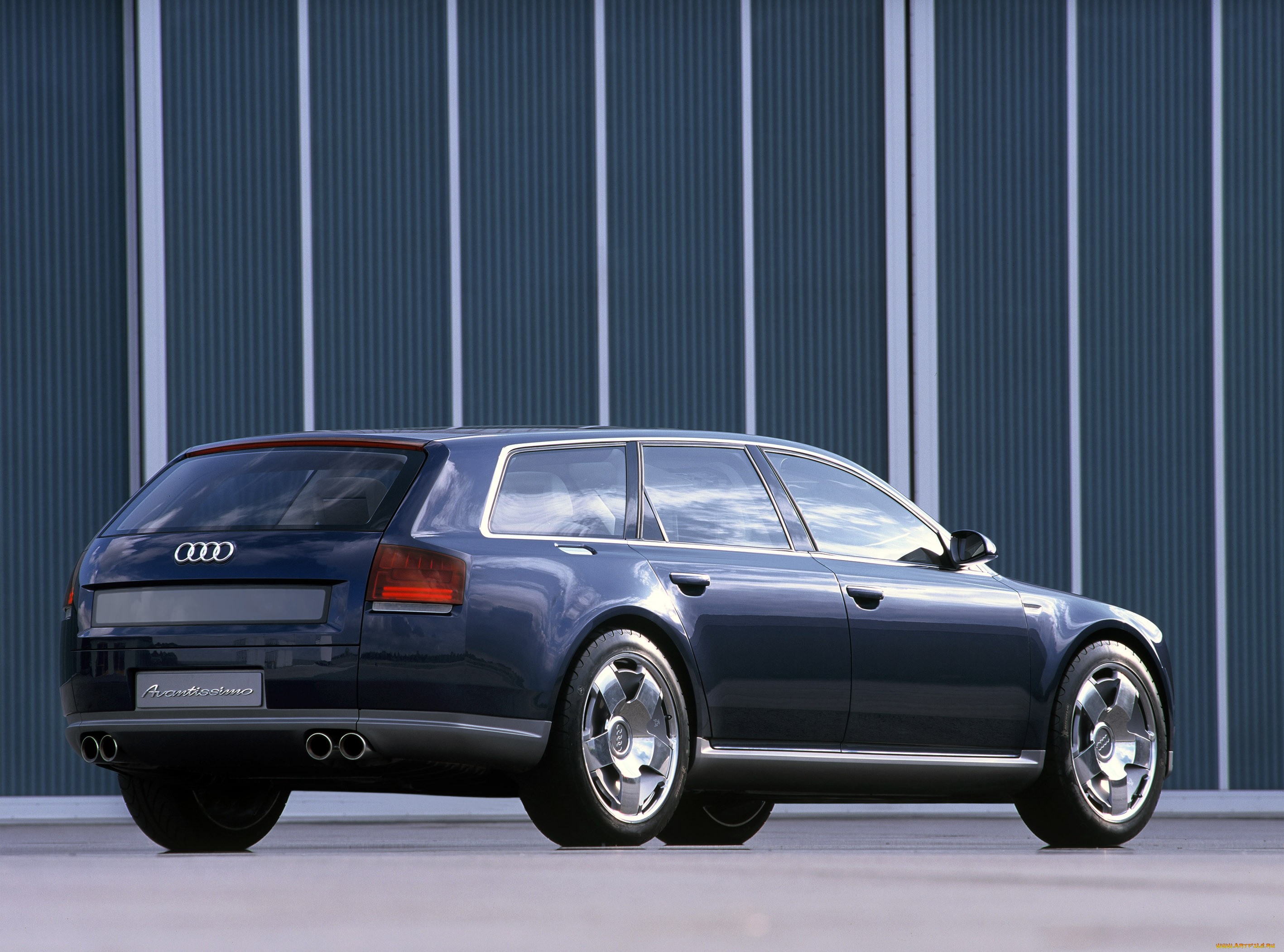 автомобили, audi, avantime, вид, сзади, универсал, ауди