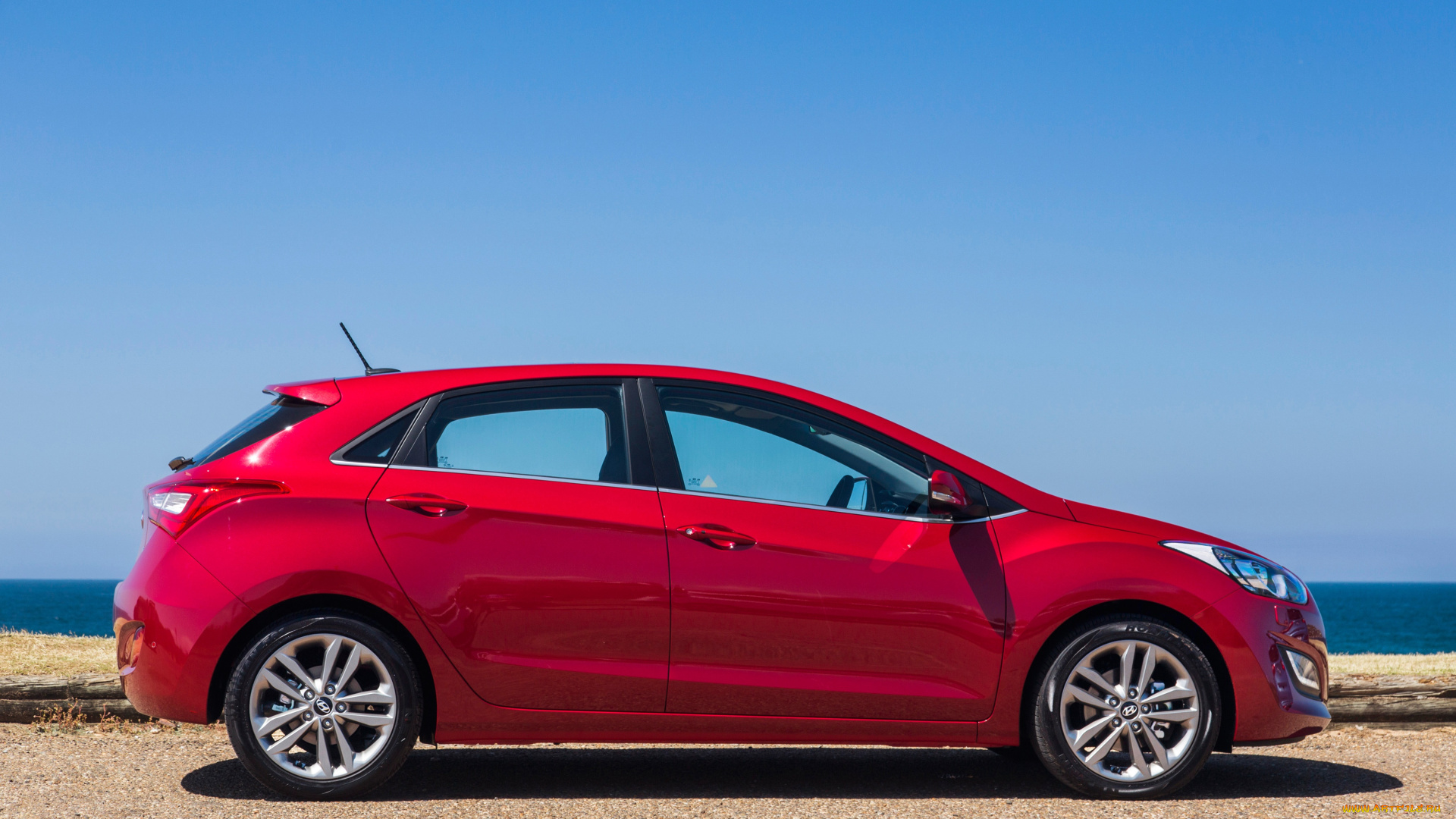 автомобили, hyundai, красный, 2015г, gd, au-spec, 5-door, i30