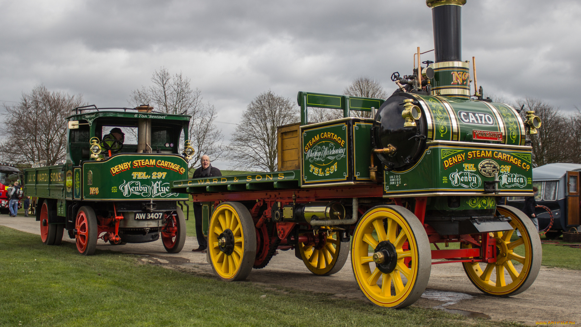 автомобили, классика, паровой, автомобиль