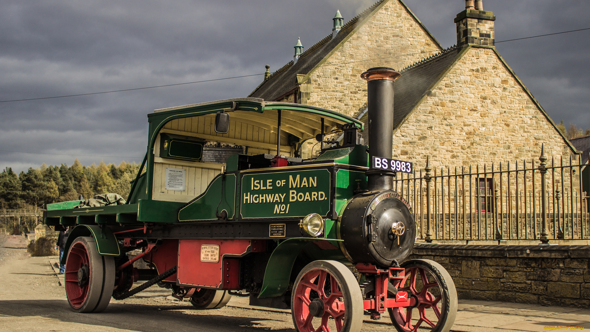foden, steam, wagon, автомобили, foden, паровой, автомобиль
