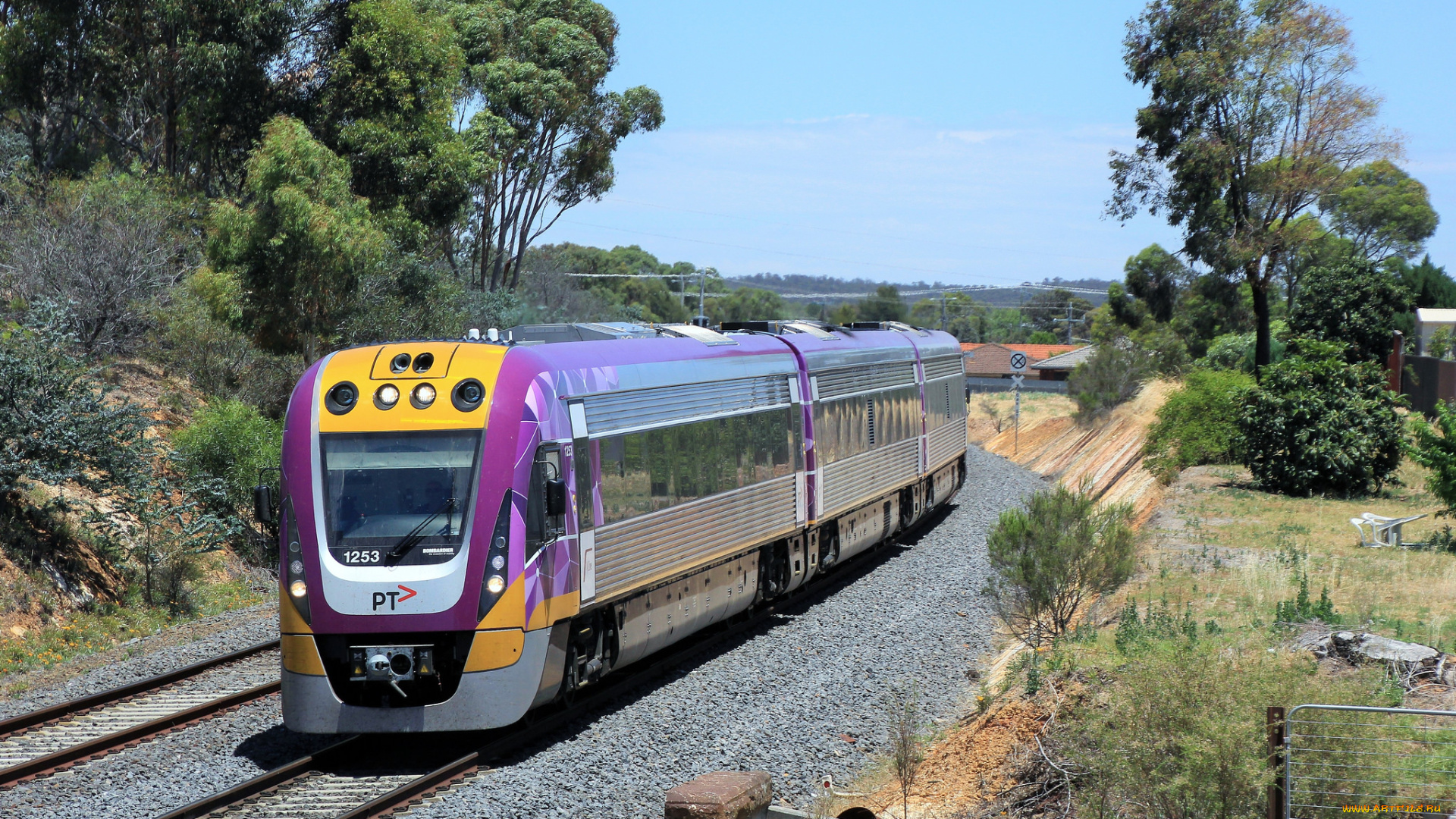 техника, поезда, железная, дорога, локомотив, состав