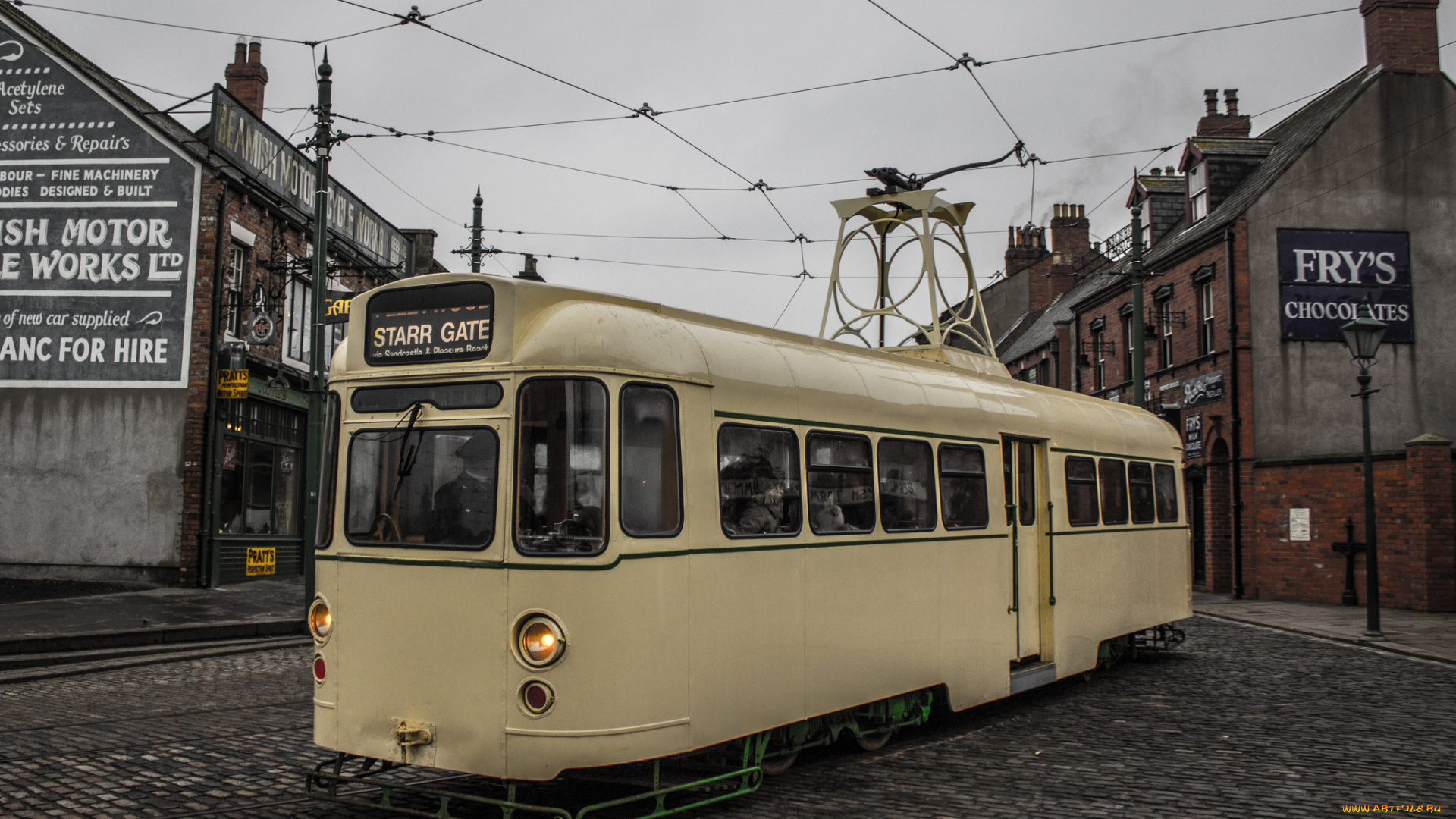 техника, трамваи, трамвай, город, рельсы