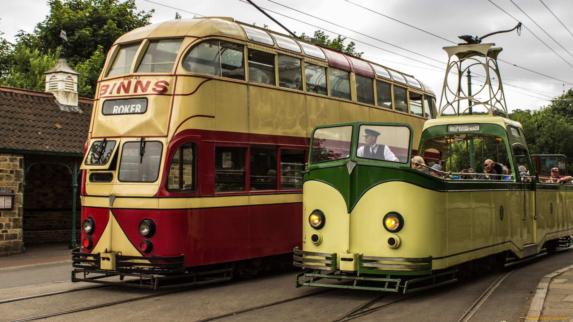 техника, трамваи, трамвай, город, рельсы