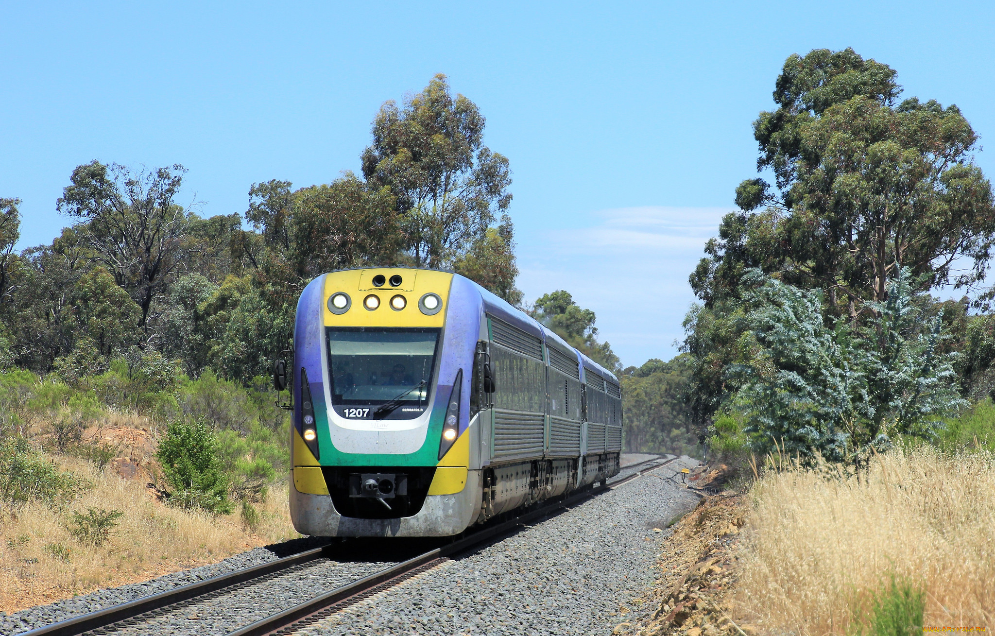 техника, поезда, железная, дорога, локомотив, состав