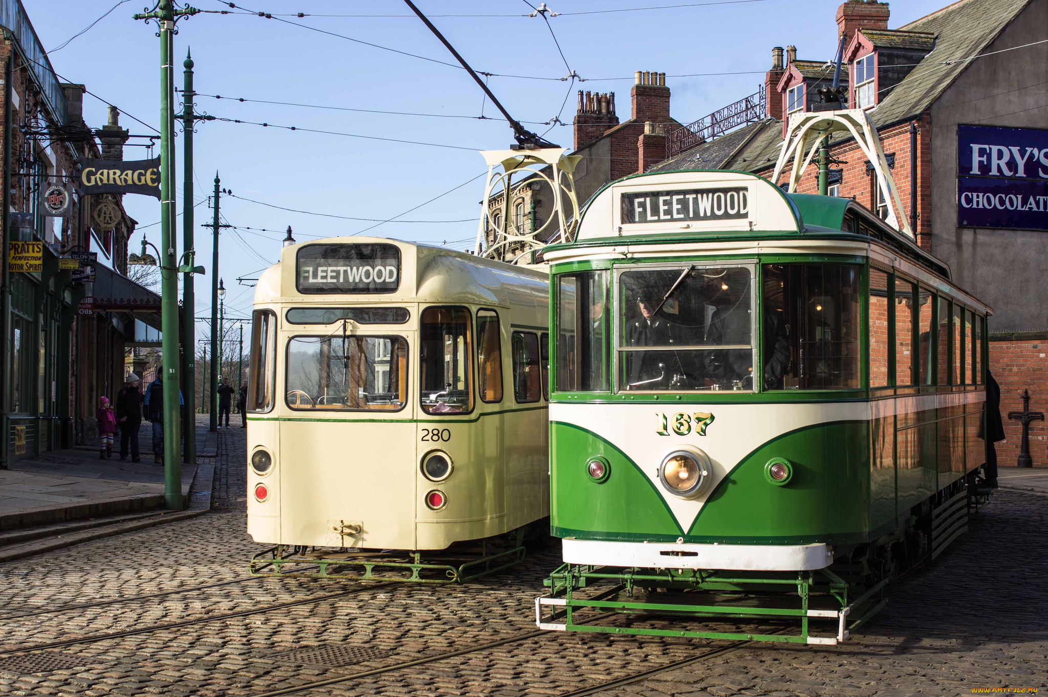 техника, трамваи, трамвай, город, рельсы