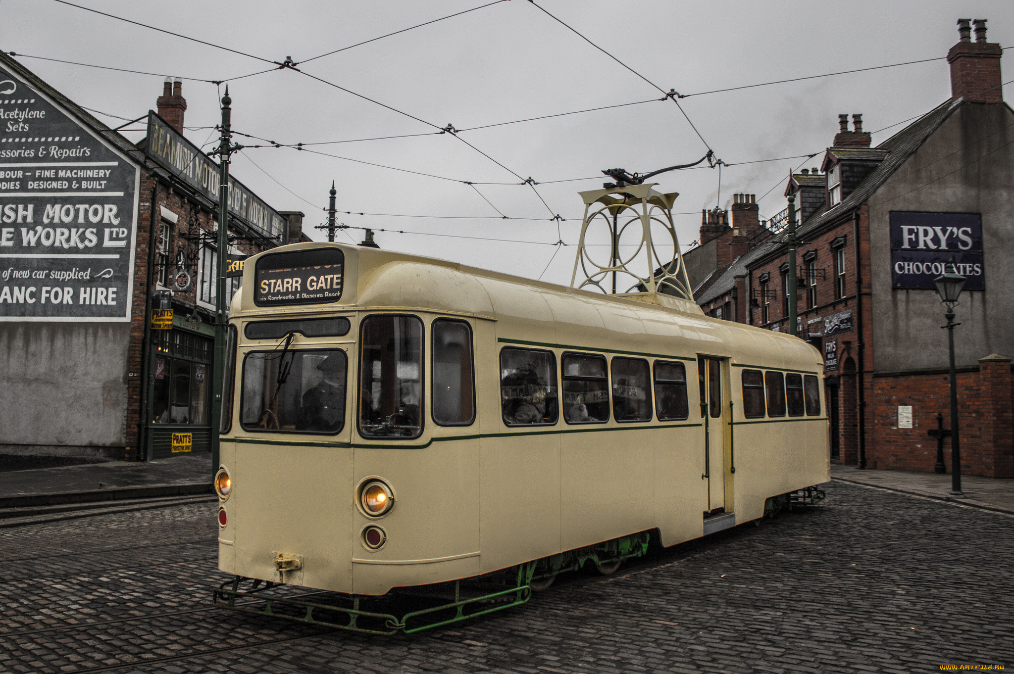 техника, трамваи, трамвай, город, рельсы