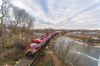 Картинка техника поезда железная дорога локомотив состав
