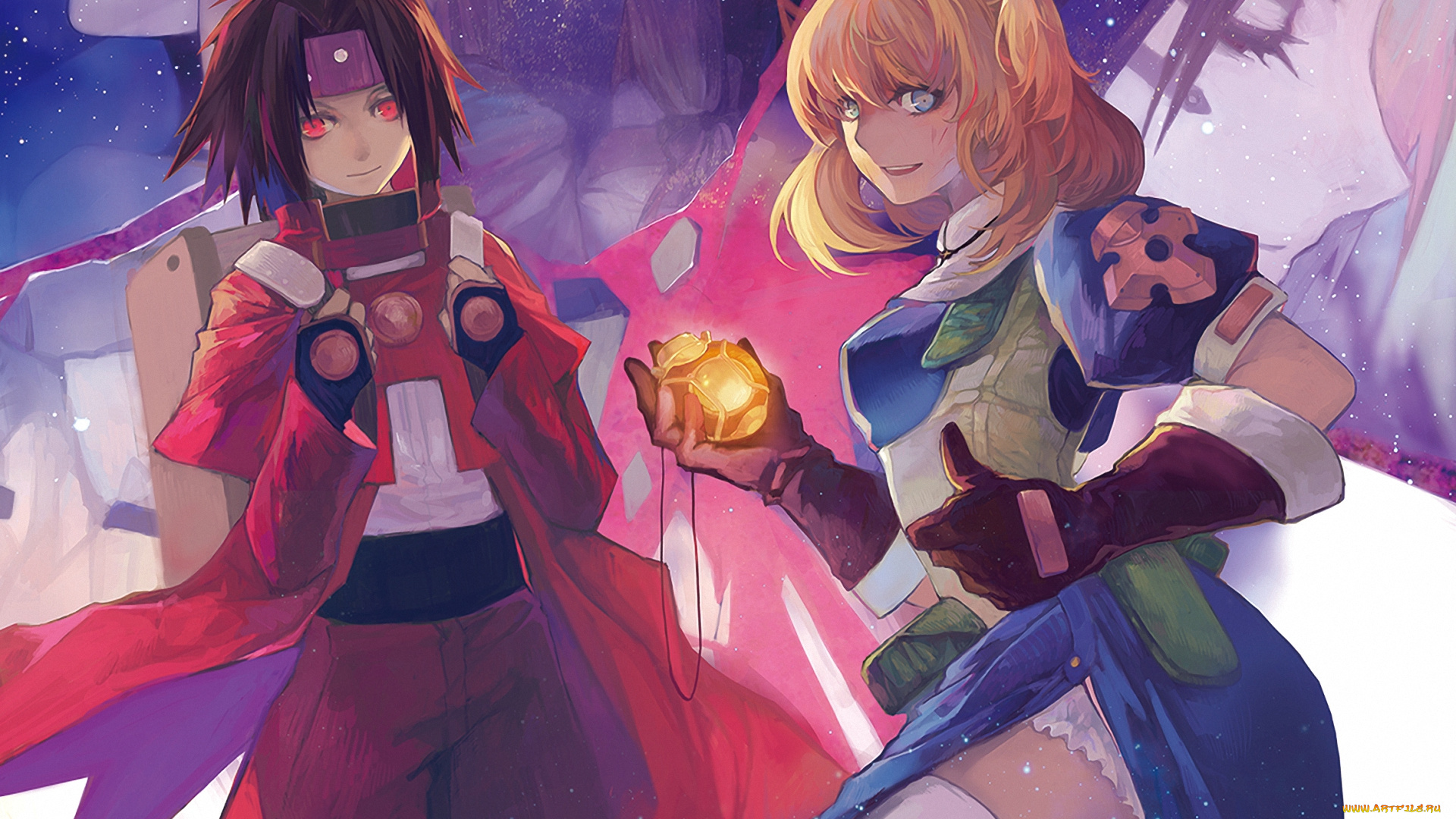 аниме, chrno, crusade, демон, rosette, christoper, chrono