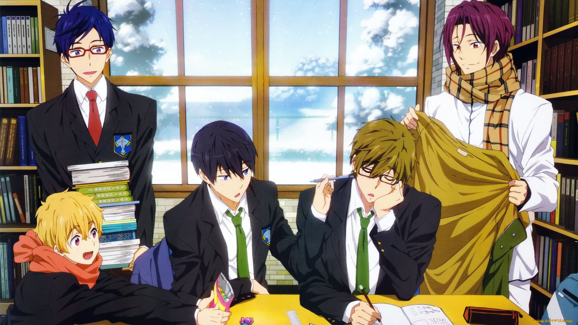 аниме, free, парни