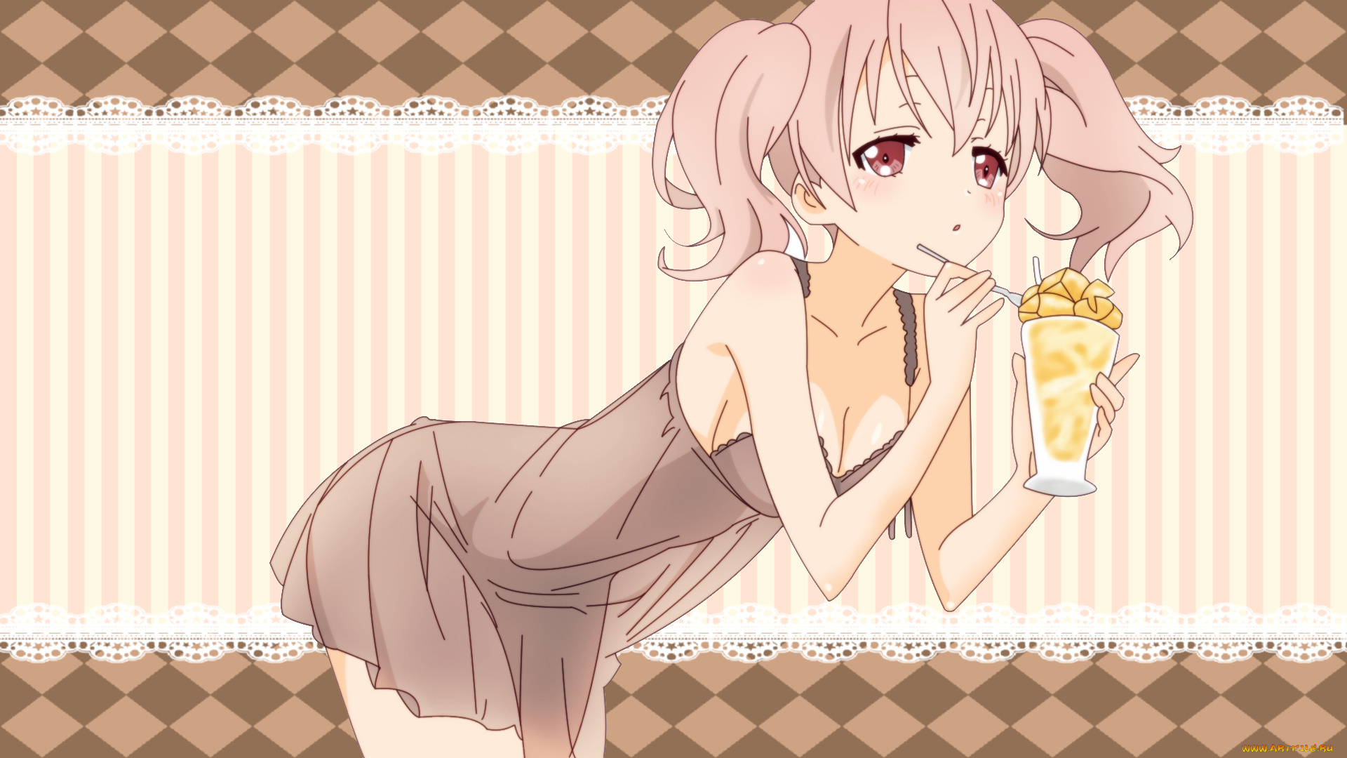 аниме, inu, x, boku, ss, девочка