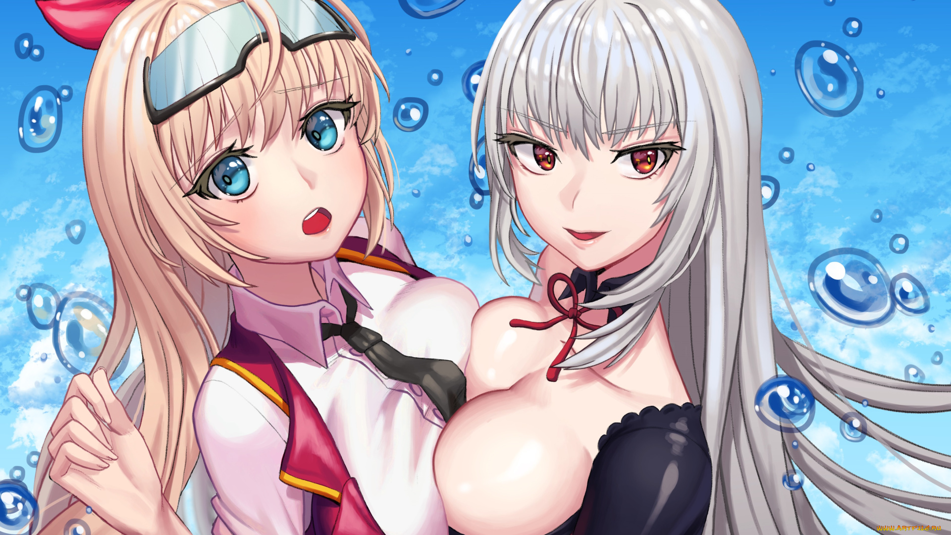 аниме, unknown, , другое, doyoom, арт, девушки