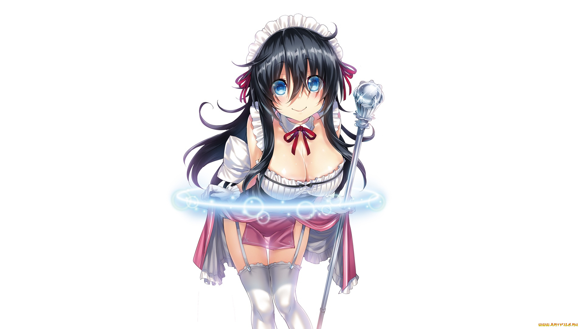 аниме, unknown, , другое, фон, взгляд, девушка