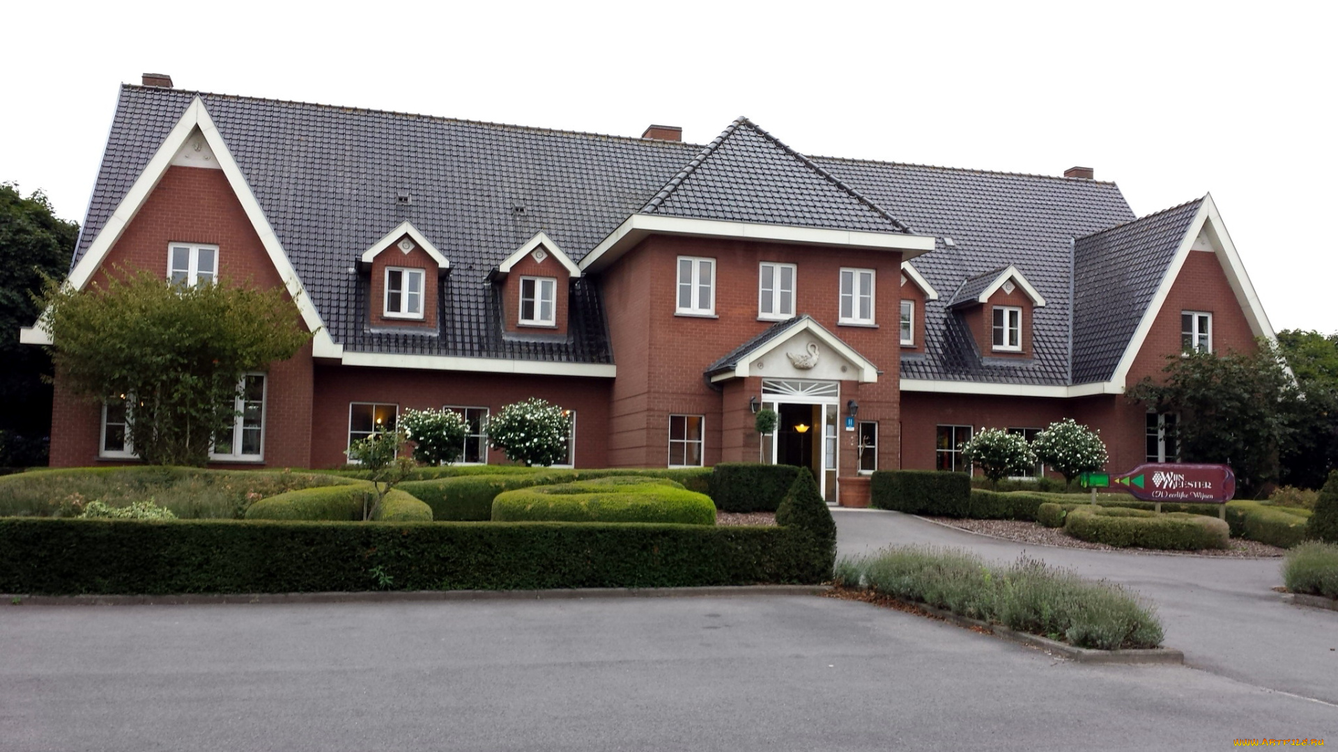 города, -, здания, , дома, отель