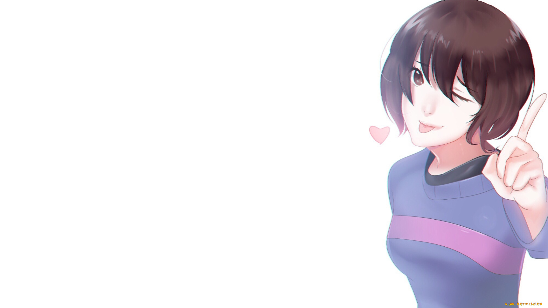 new, horizon, аниме, unknown, , другое, взгляд, девушка, фон