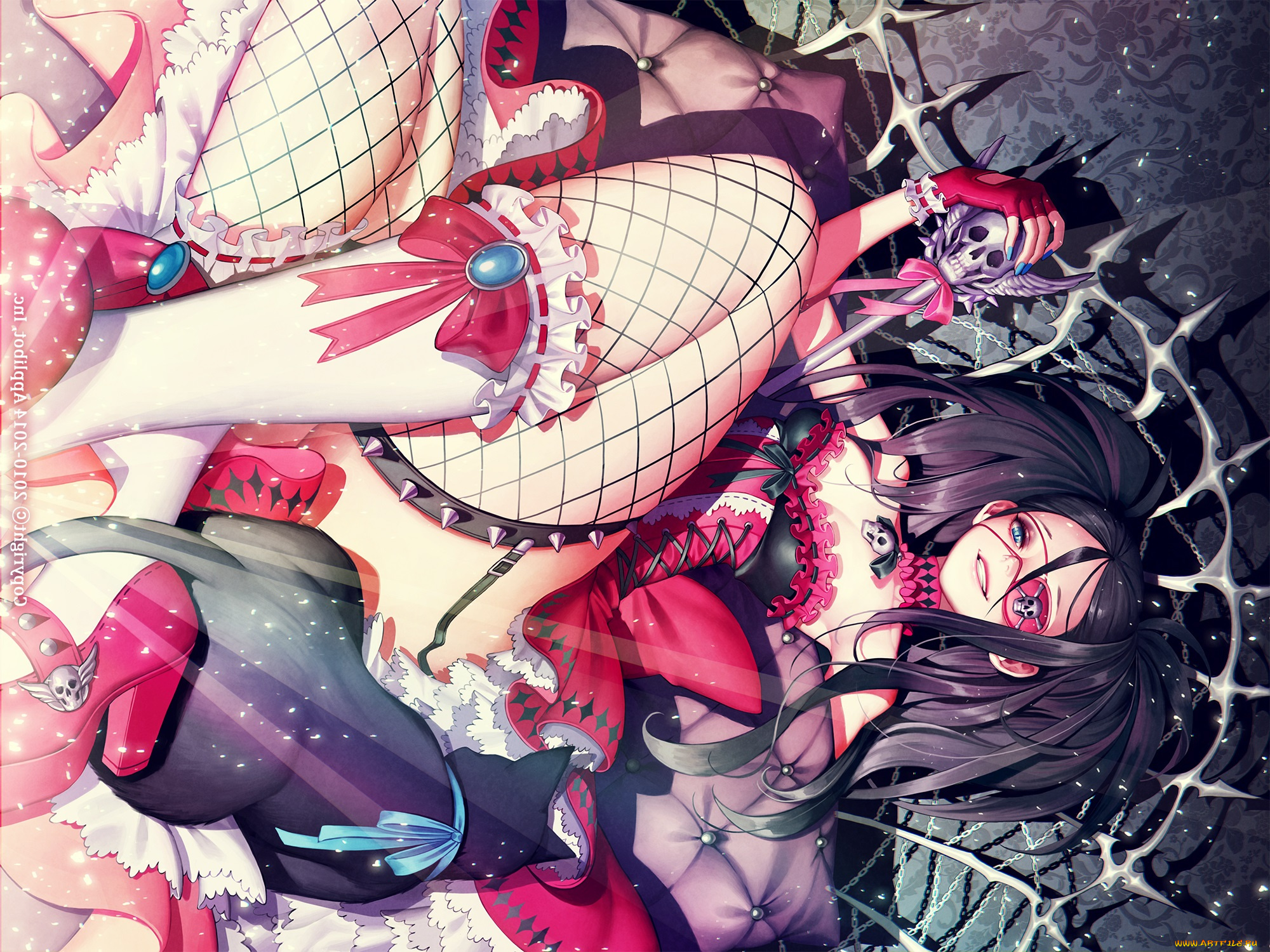 аниме, furyou, michi, gang, road, девушка, furyou, michi, gang, road