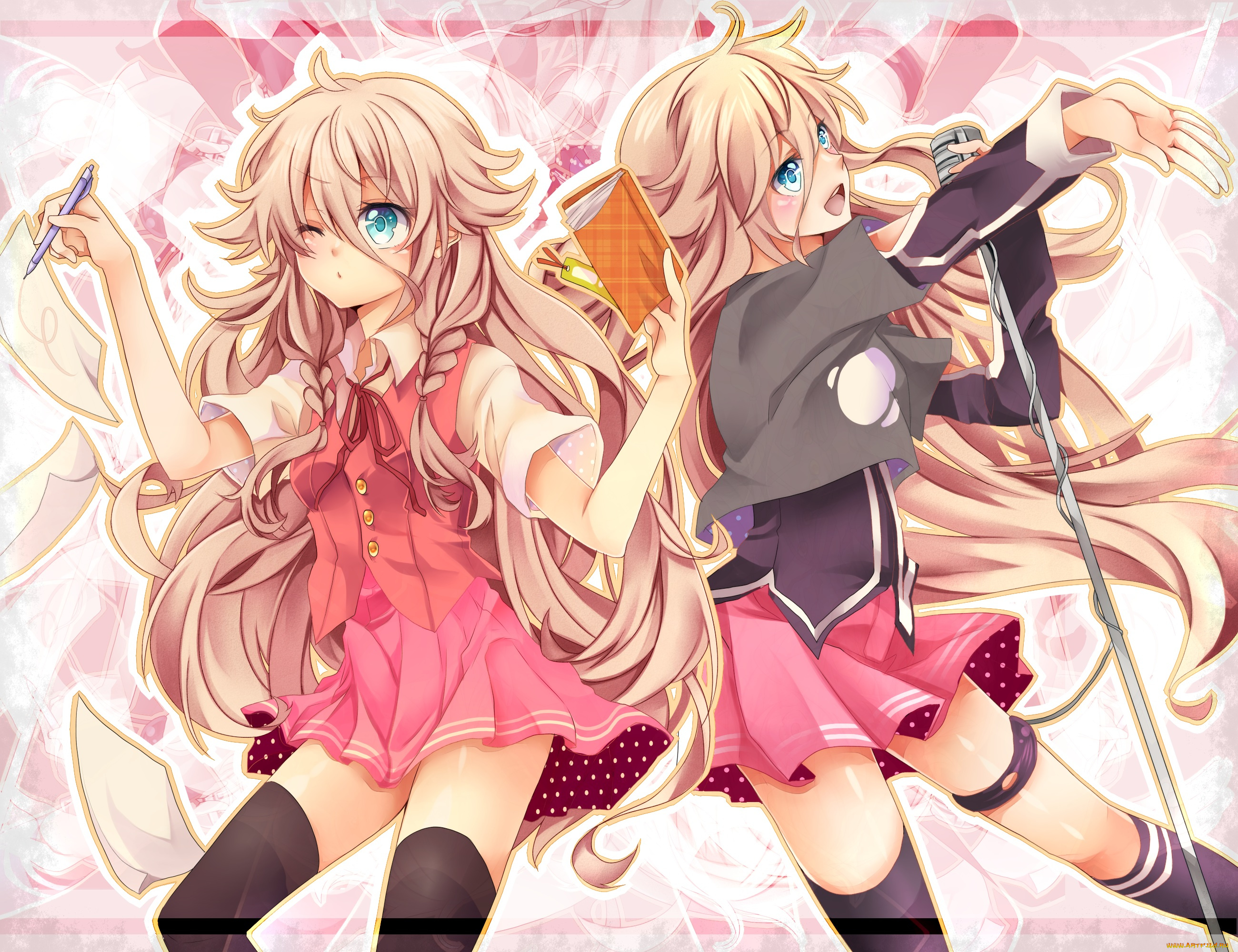 аниме, vocaloid, ia