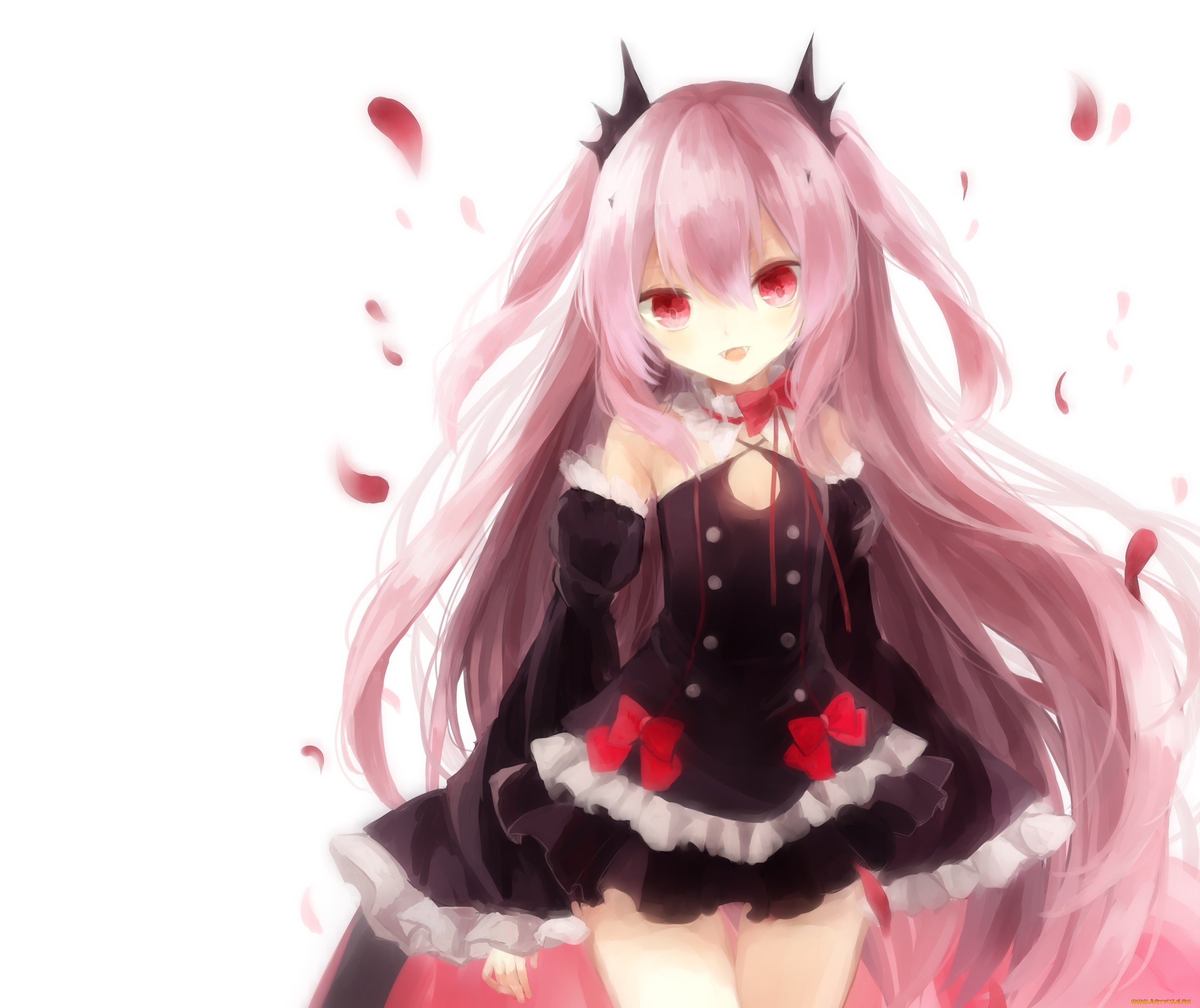 аниме, owari, no, seraph, аристократ, вампир, высший, крул, цепиш