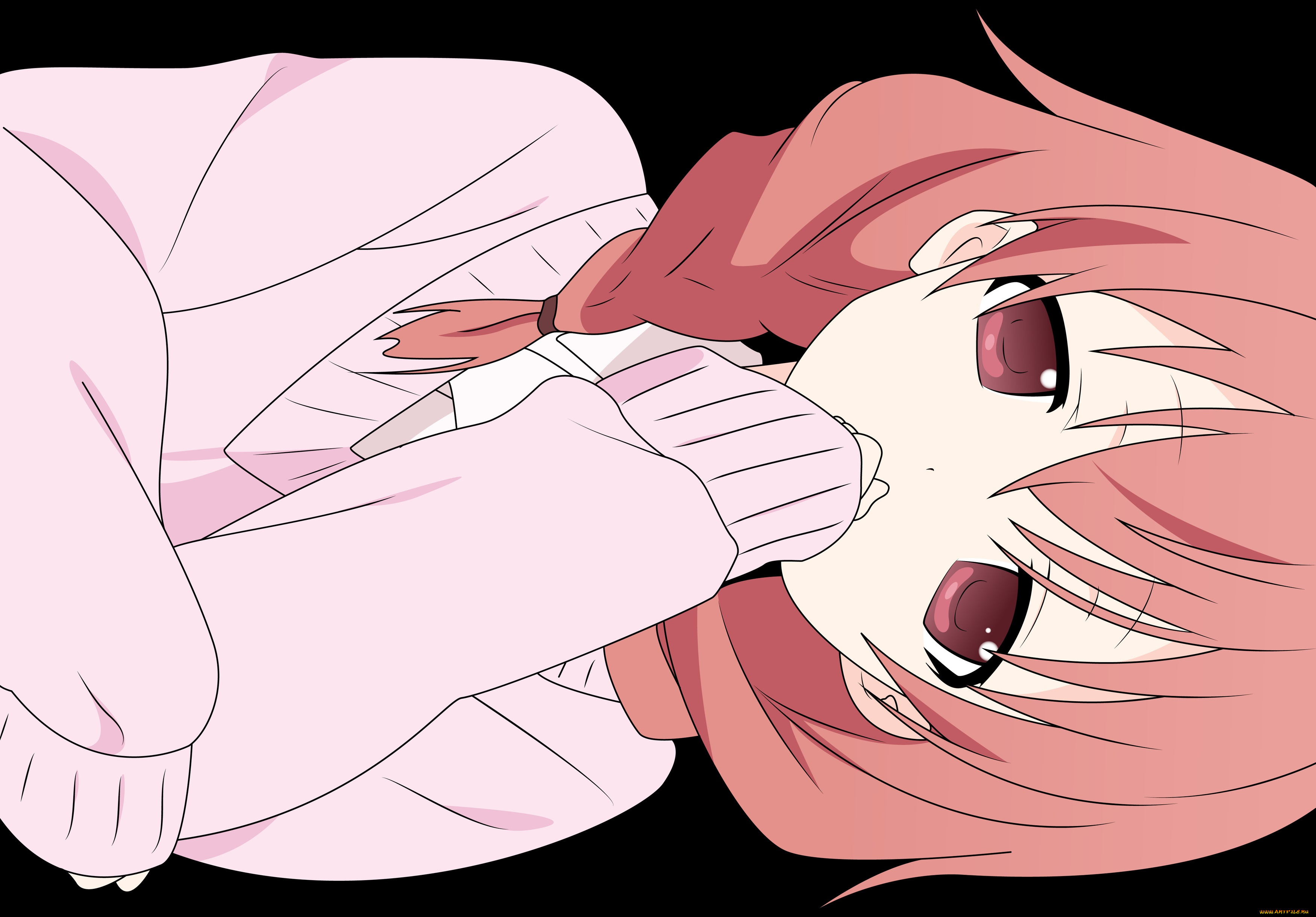 аниме, inu, x, boku, ss, девочка