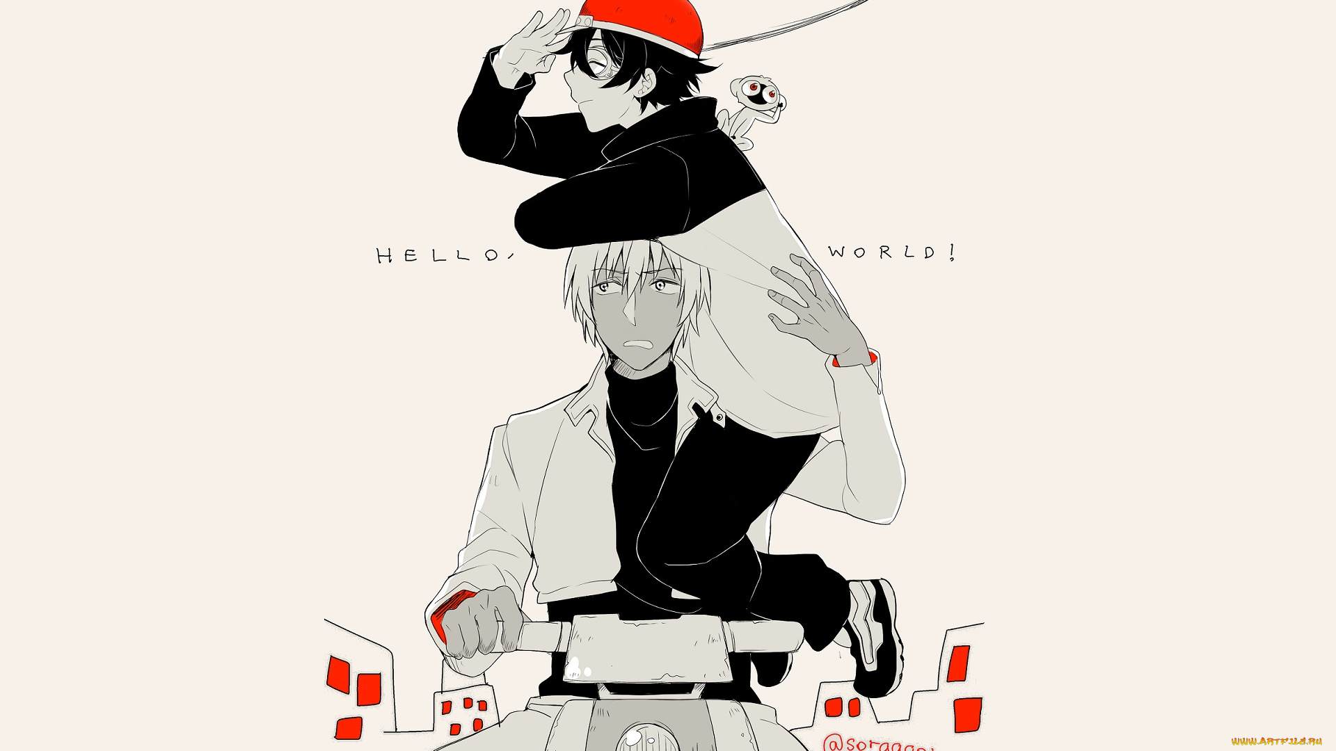 аниме, kekkai, sensen, запп, лео