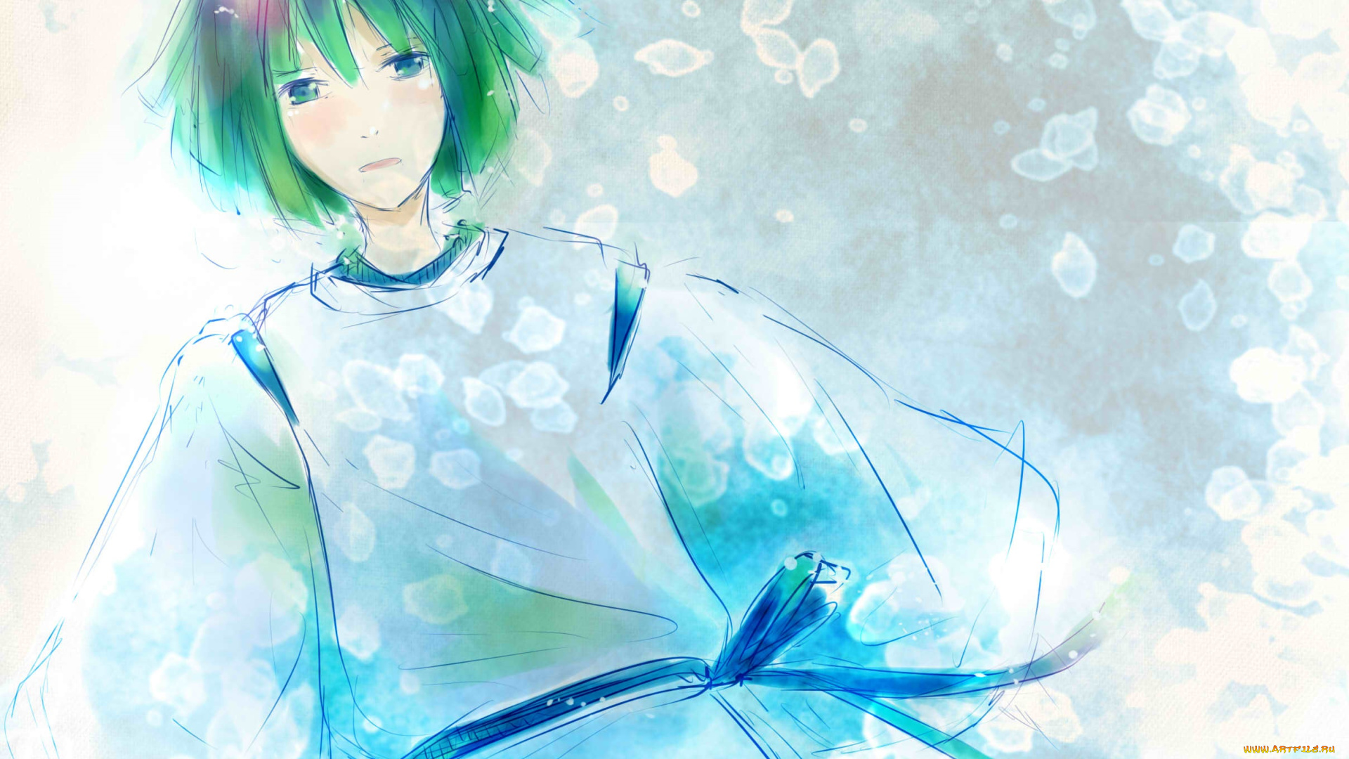 аниме, spirited, away, хаку