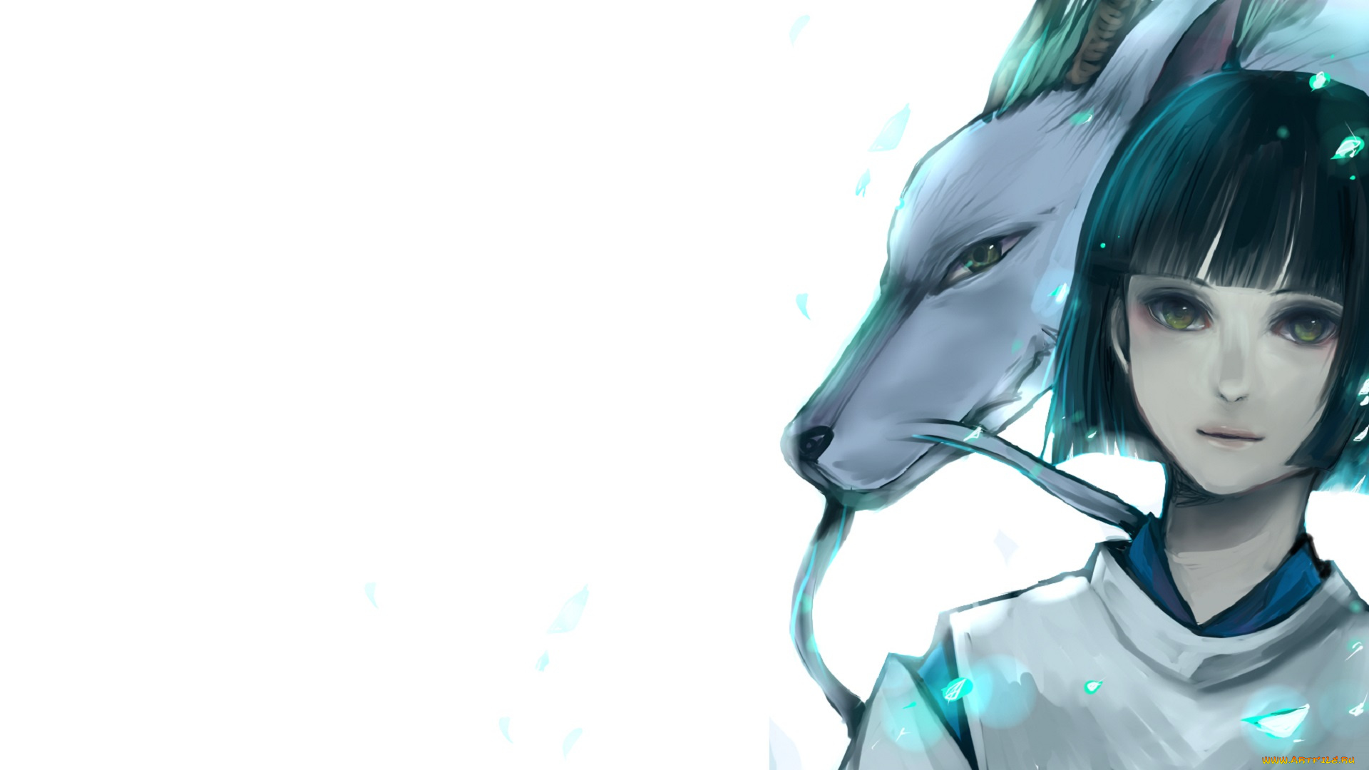 аниме, spirited, away, хаку