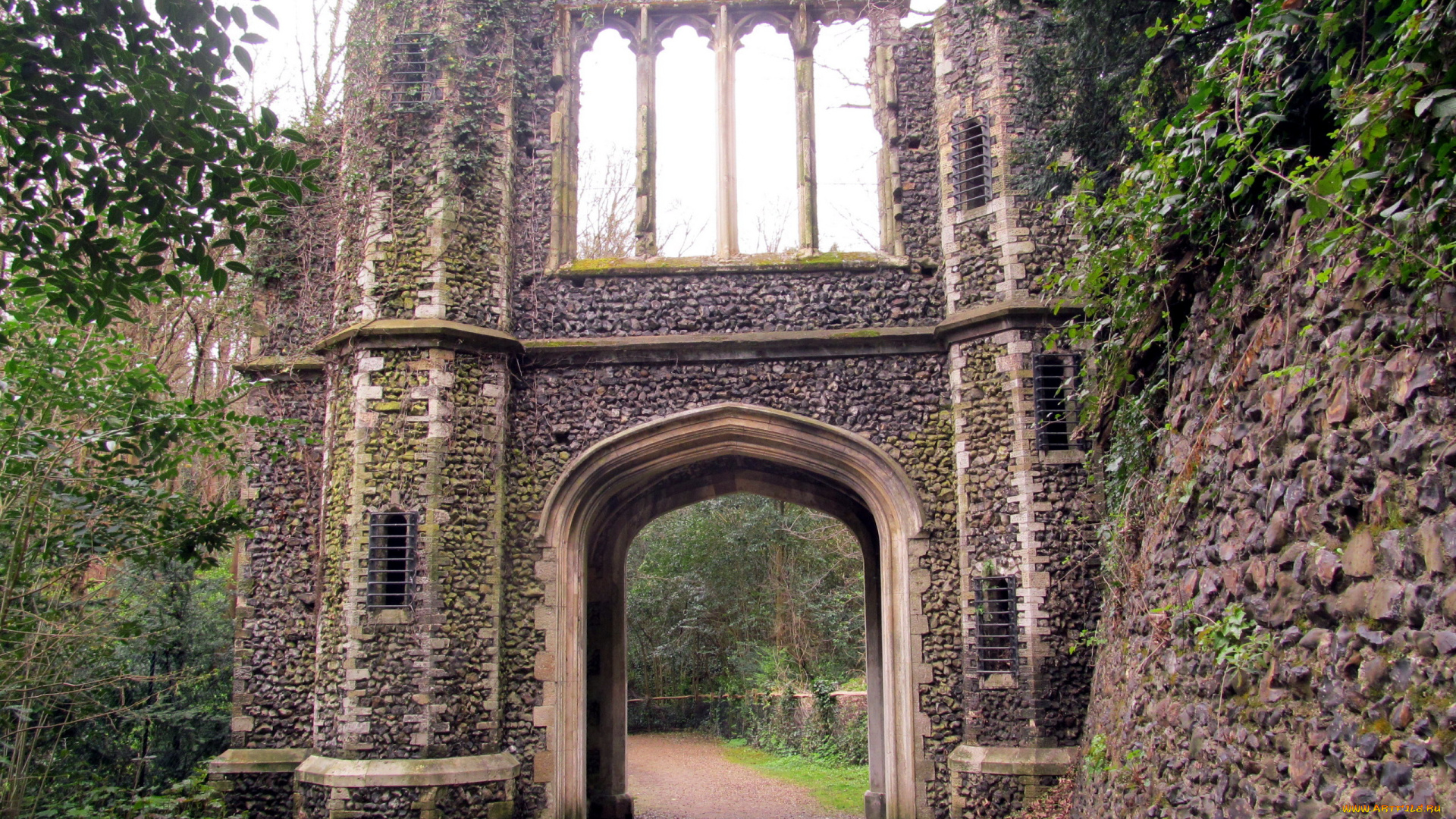 разное, развалины, , руины, , металлолом, каменные, ворота