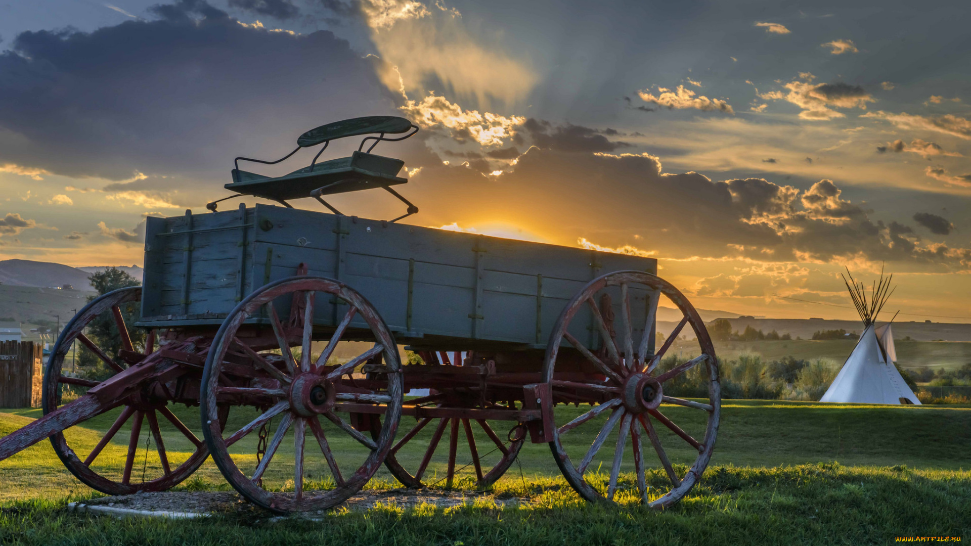 разное, транспортные, средства, и, магистрали, телега