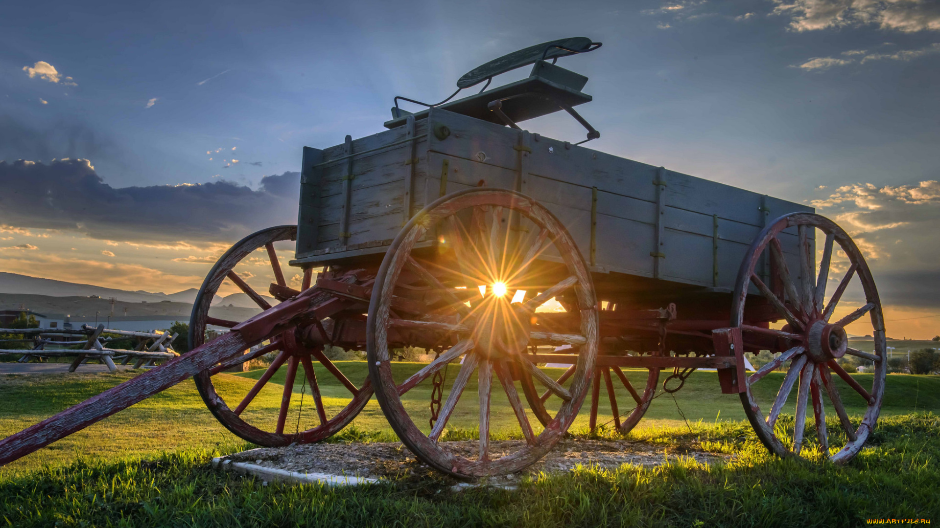 разное, транспортные, средства, и, магистрали, телега