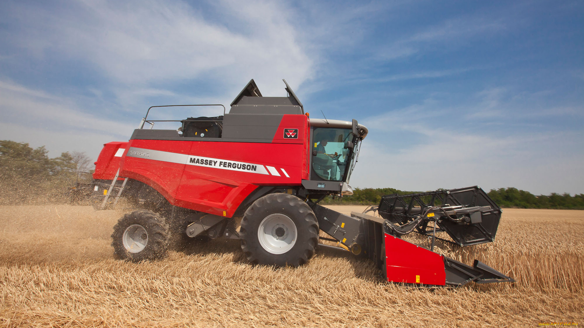 техника, комбайны, massey, ferguson