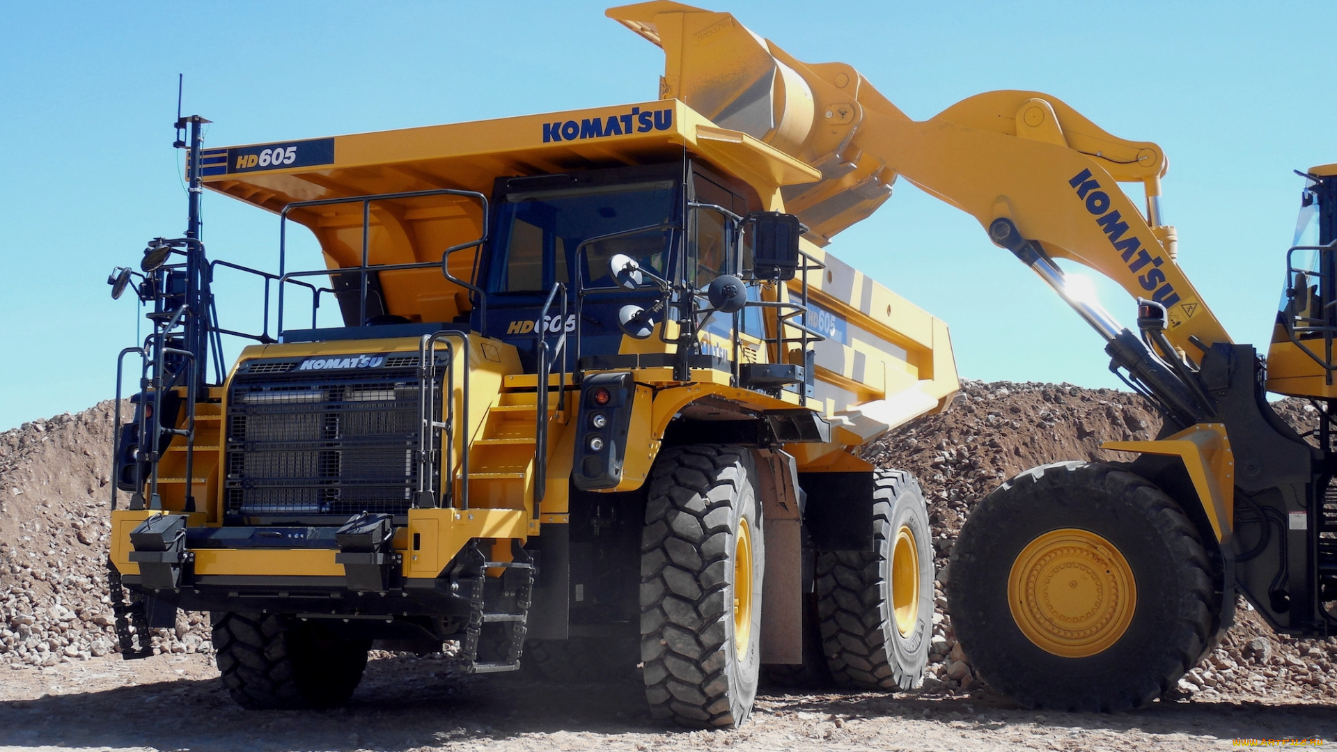 техника, строительная, техника, komatsu