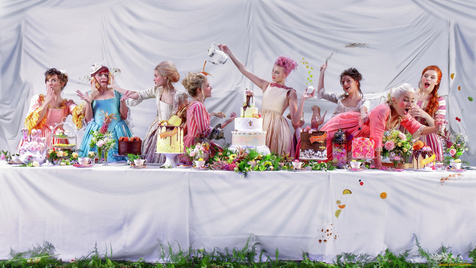 юмор, и, приколы, торты, сладости, женщины