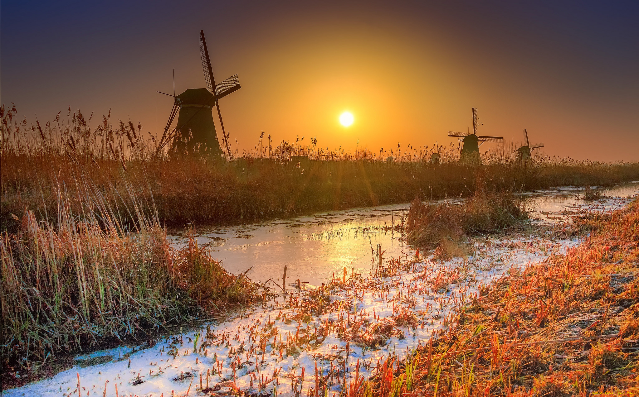 разное, мельницы, ветряк