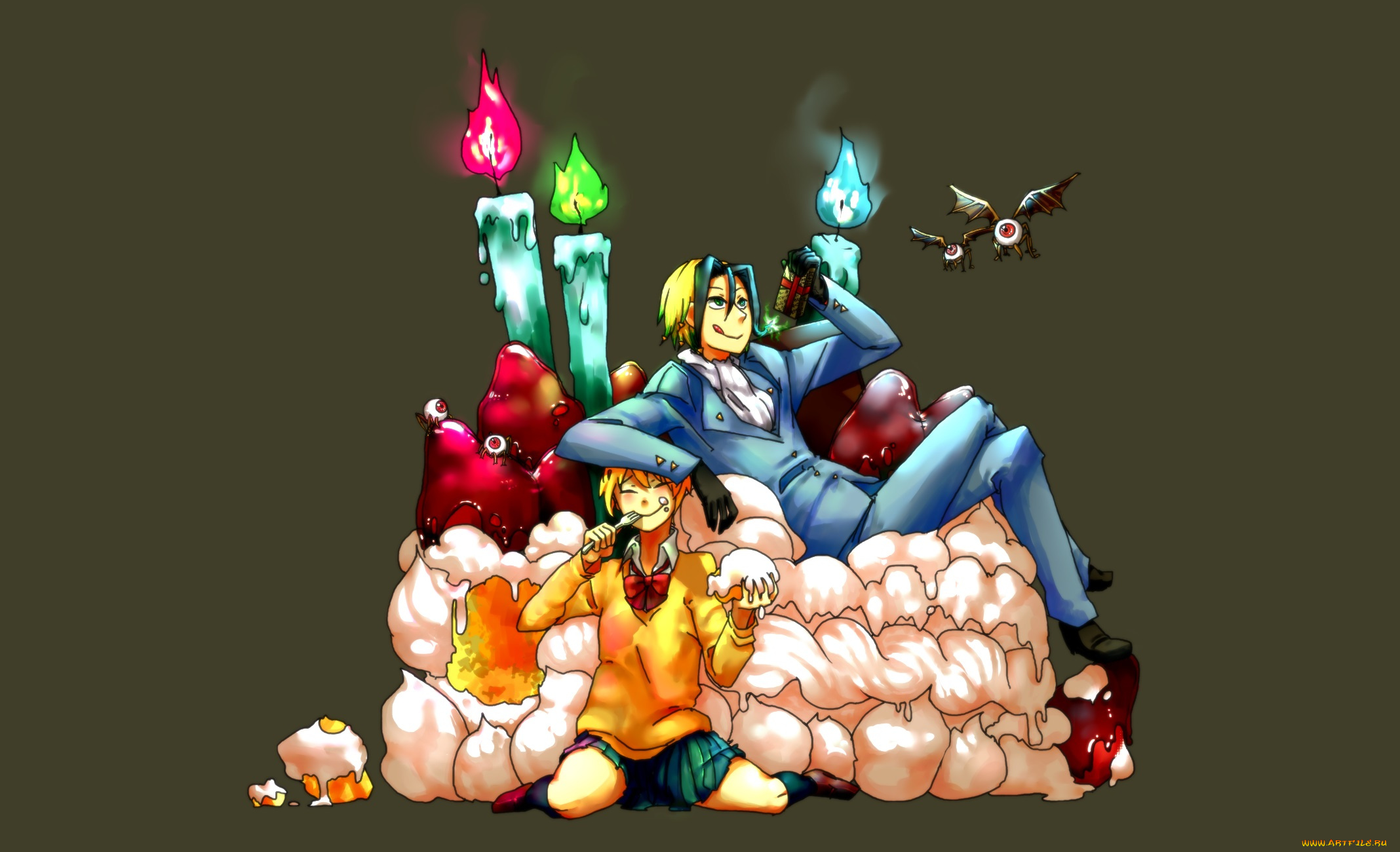 аниме, majin, tantei, nogami, neuro, нейро, Яко