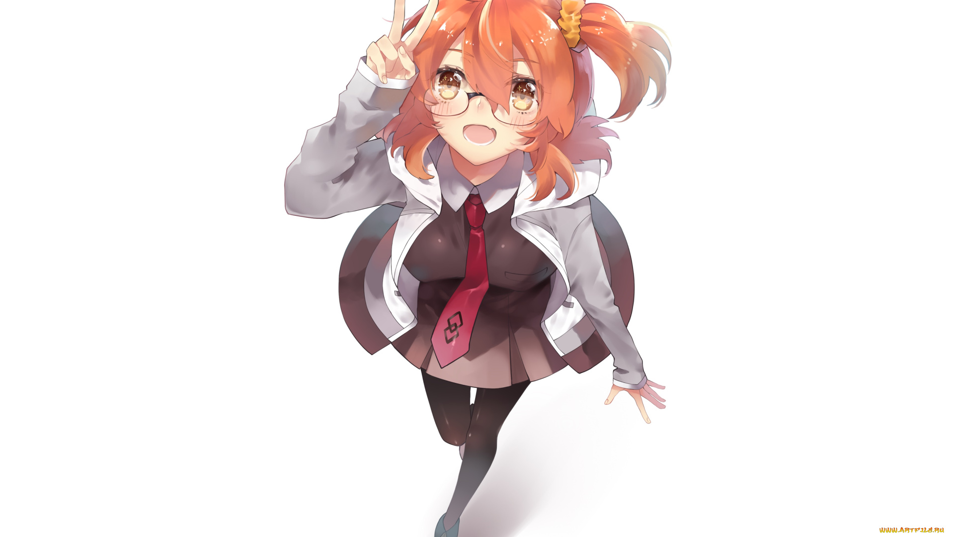 аниме, fate, stay, night, фон, девушка, взгляд