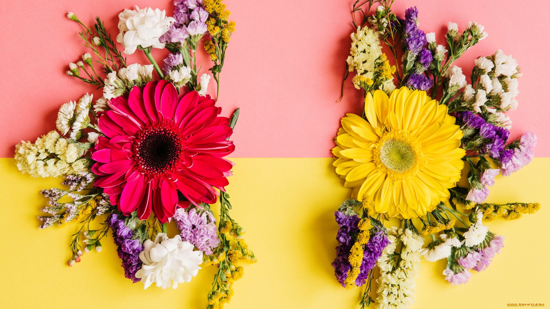 цветы, букеты, , композиции, весна, colorful, композиция, bright, хризантемы, spring, flowers