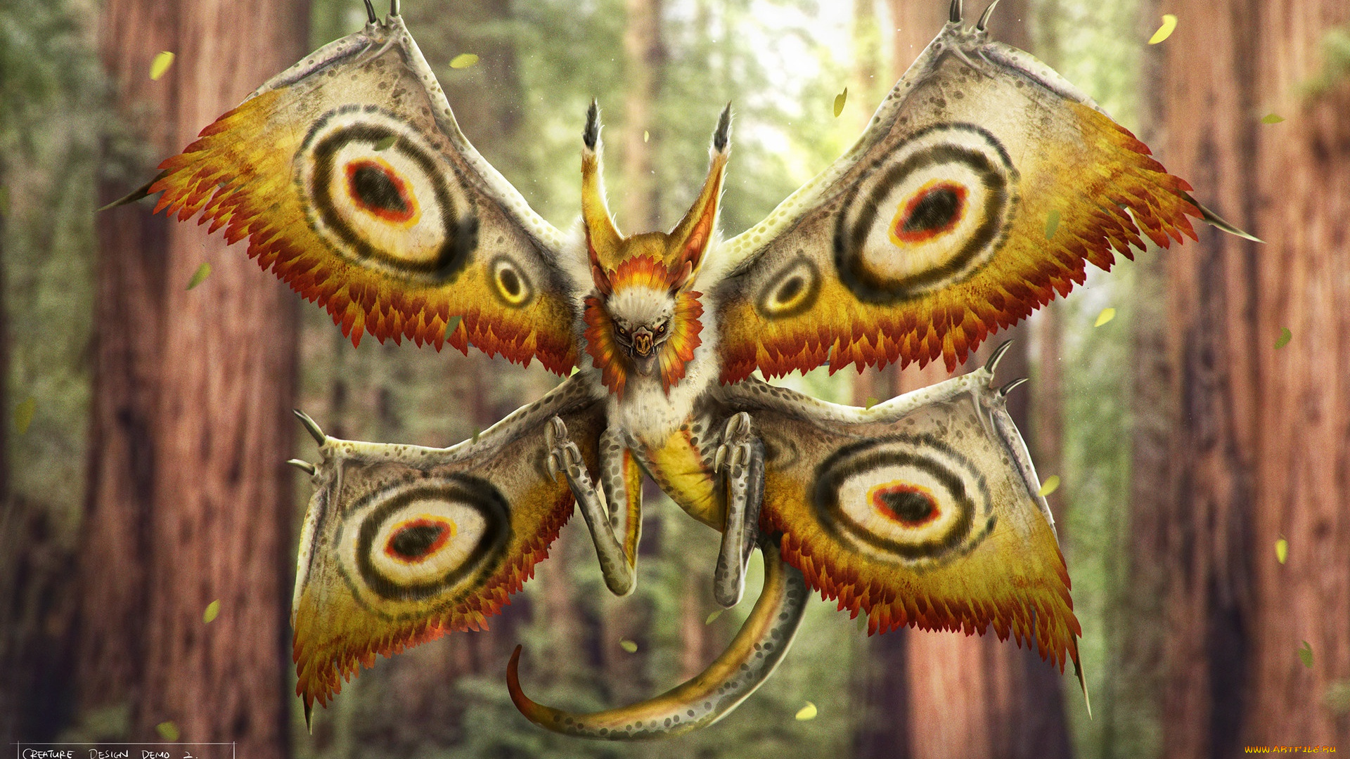 фэнтези, существа, мотылёк