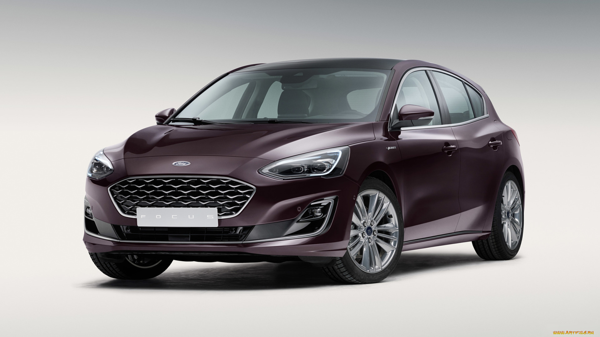 ford, focus, hatchback, vignale, 2019, автомобили, ford, hatchback, фиолетовый, 2019, vignale, focus
