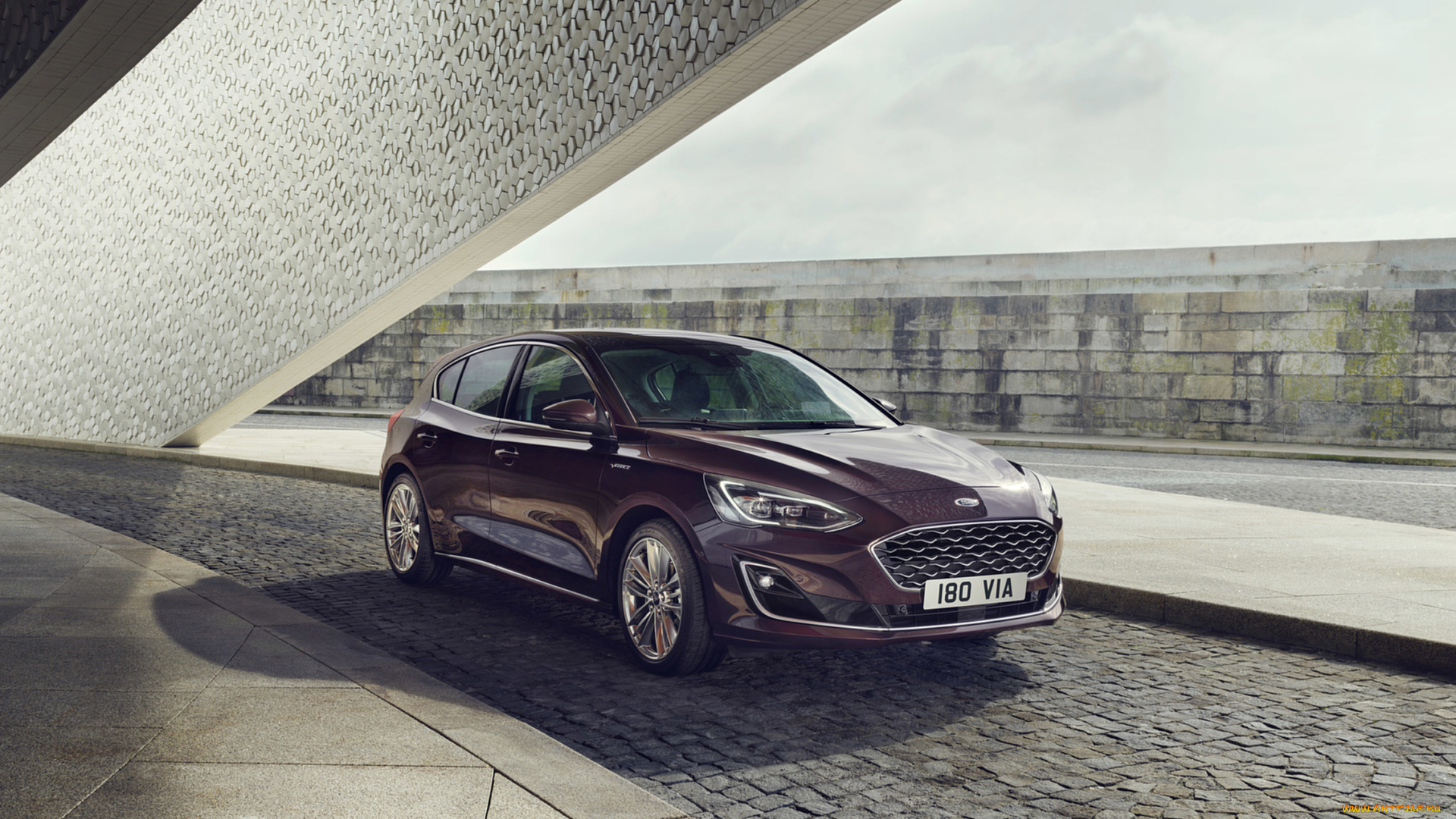 ford, focus, hatchback, vignale, 2019, автомобили, ford, фиолетовый, 2019, vignale, hatchback, focus