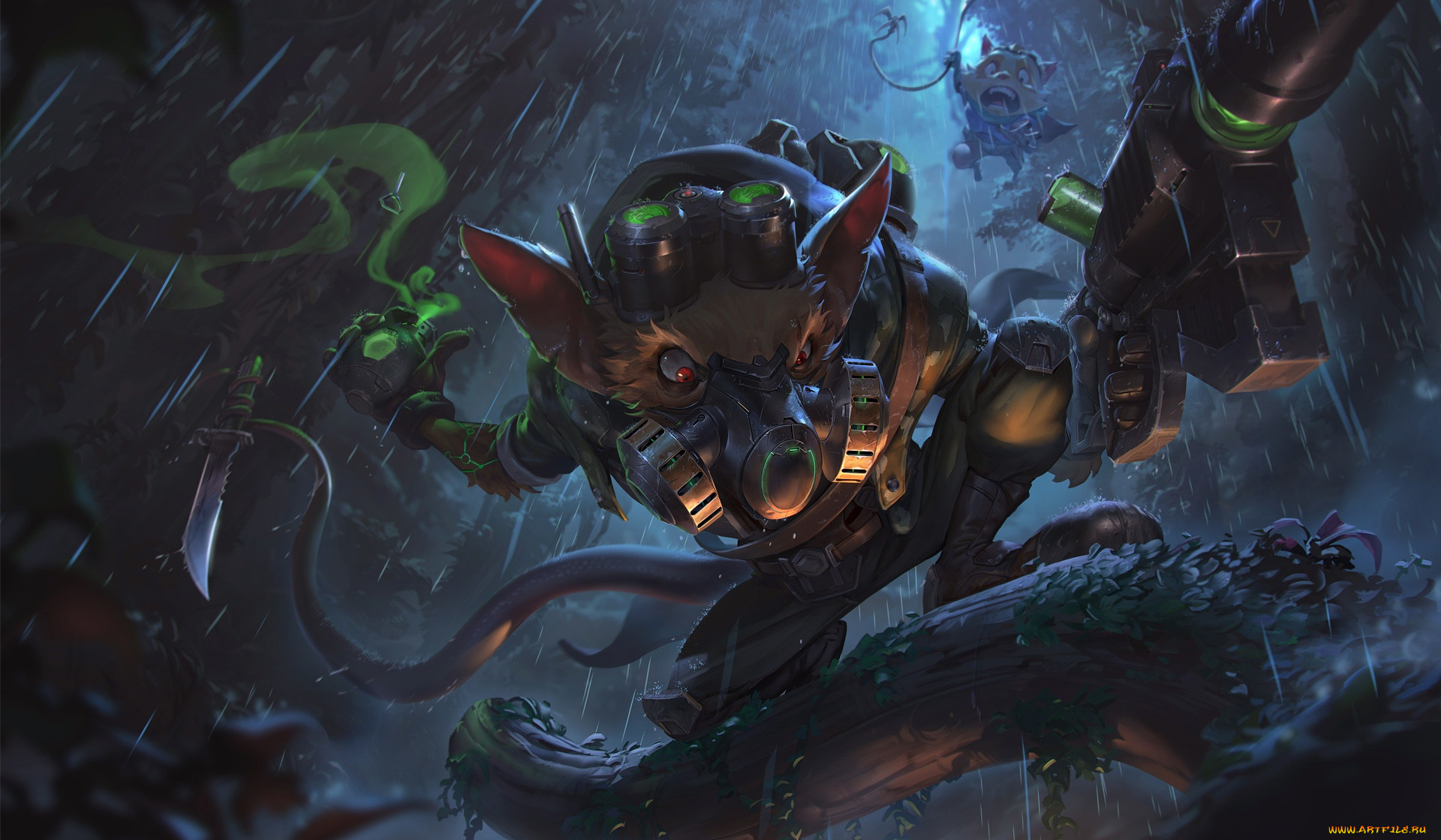 фэнтези, существа, omega, squad, twitch, splash, оружие, злость, пёс