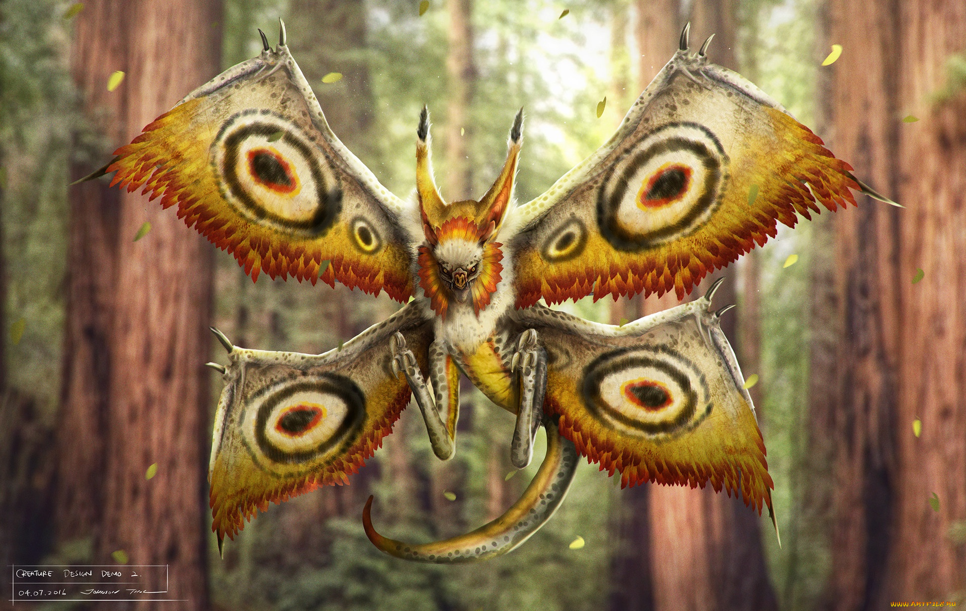 фэнтези, существа, мотылёк