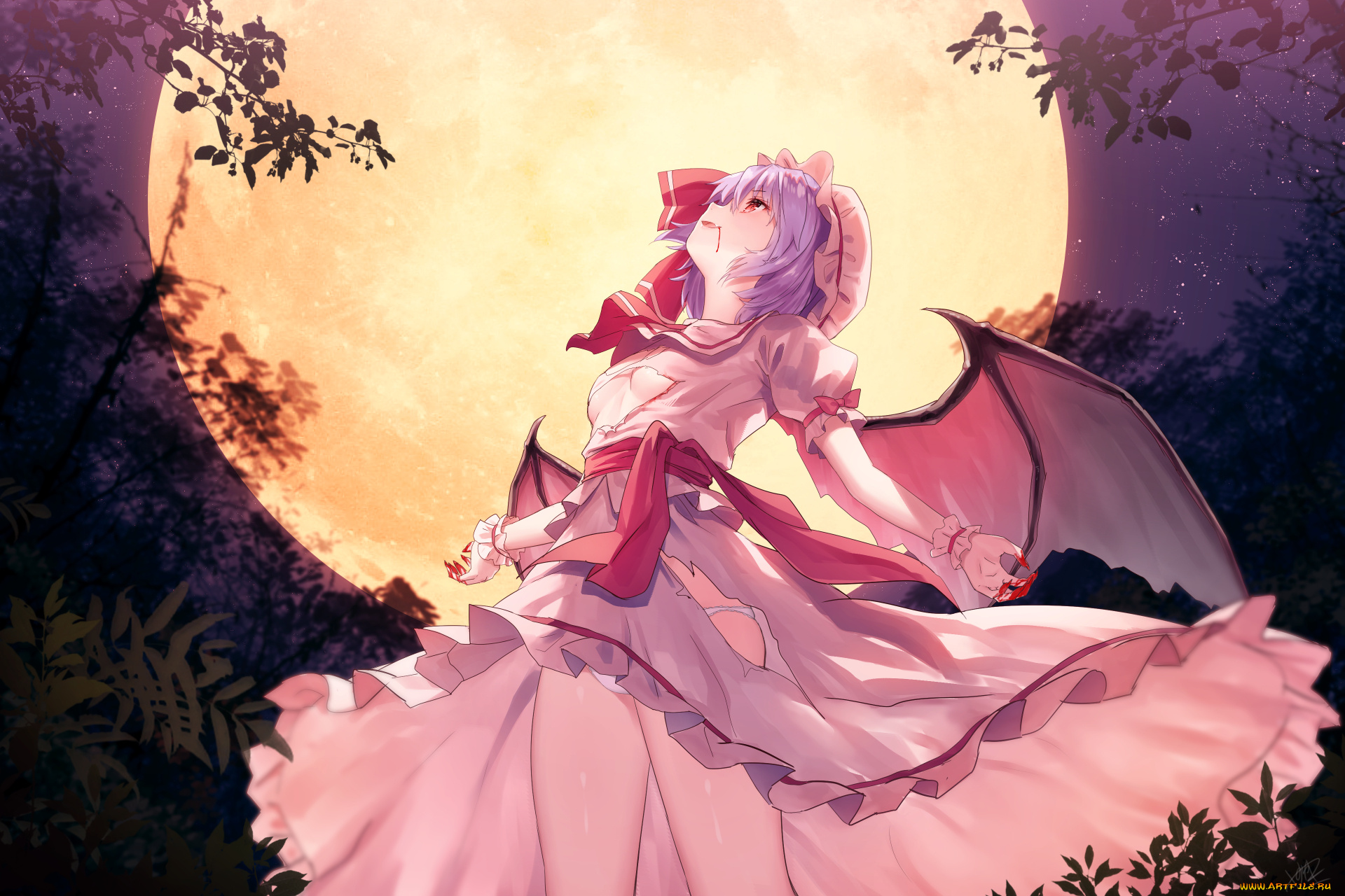 аниме, touhou, remilia, scarlet