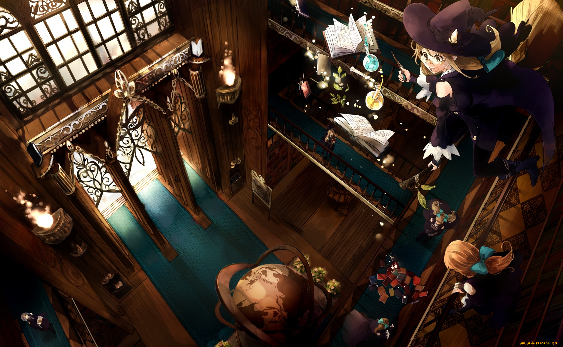 аниме, магия, , колдовство, , halloween, sofy