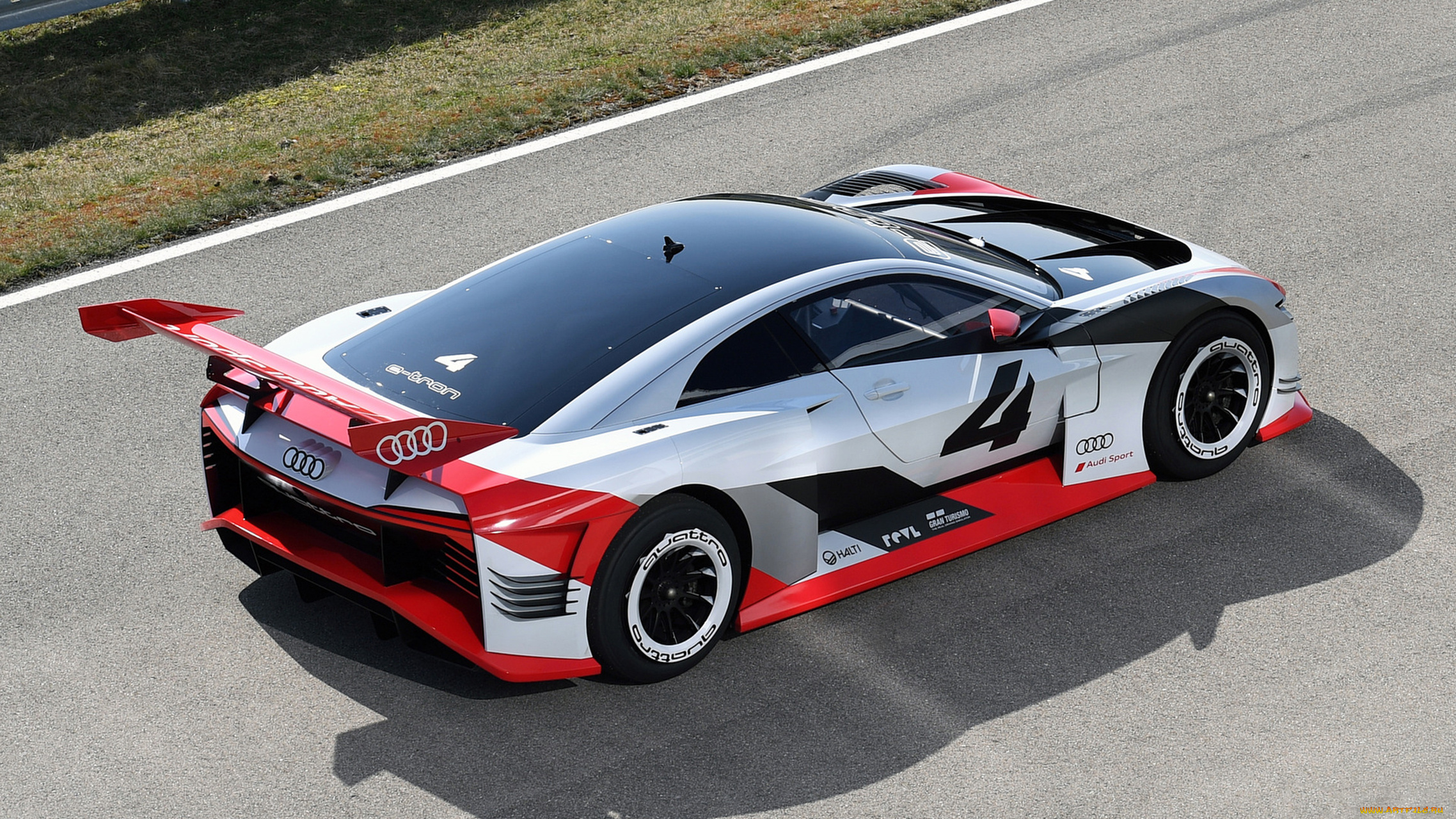 audi, e-tron, vision, gran, turismo, 2018, автомобили, audi, 2018, vision, gran, turismo, e-tron