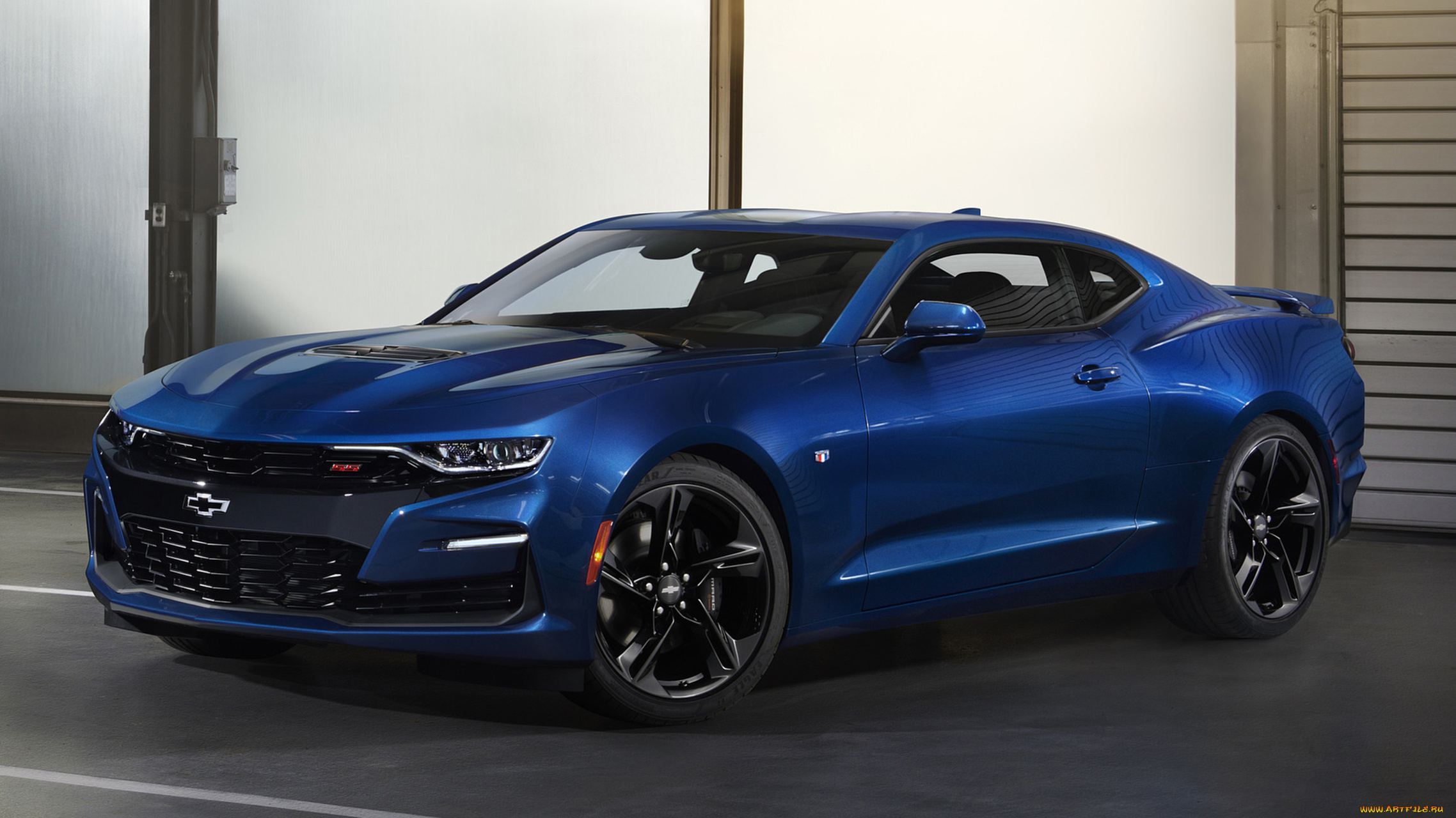 chevrolet, camaro, ss, coupe, 2019, автомобили, camaro, 2019, coupe, ss, chevrolet, blue