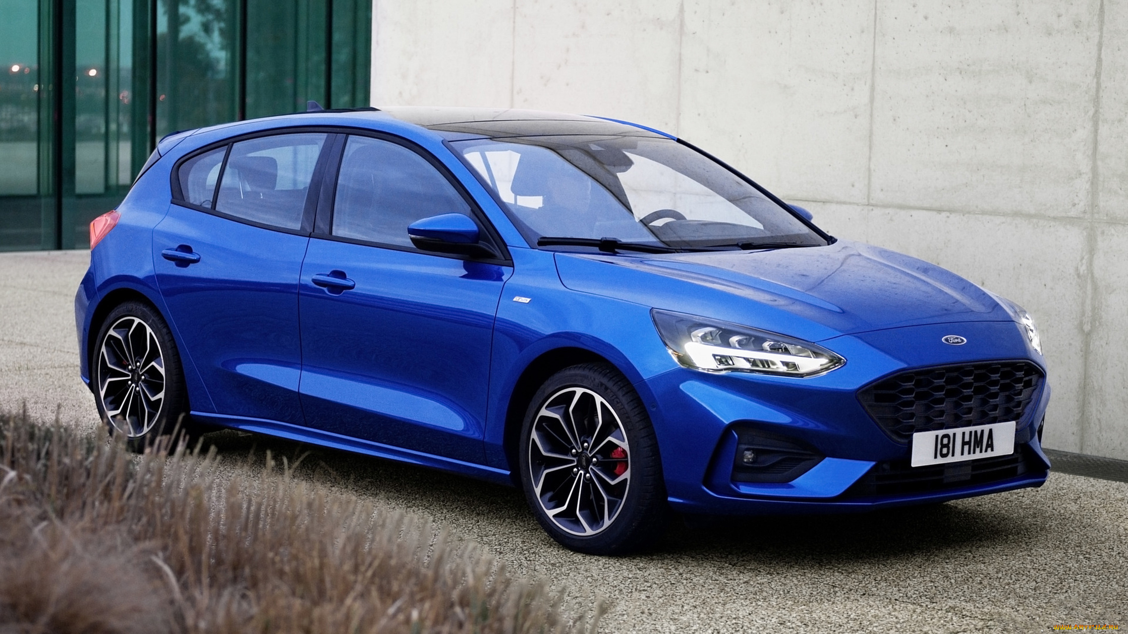 ford, focus, hatchback, st-line, 2019, автомобили, ford, hatchback, focus, 2019, st-line, blue