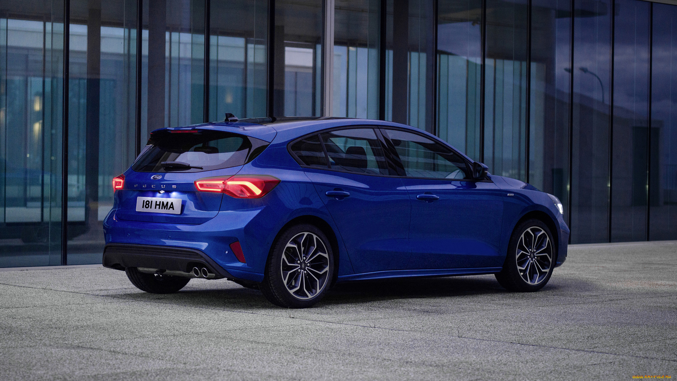 ford, focus, hatchback, st-line, 2019, автомобили, ford, st-line, hatchback, blue, 2019, focus