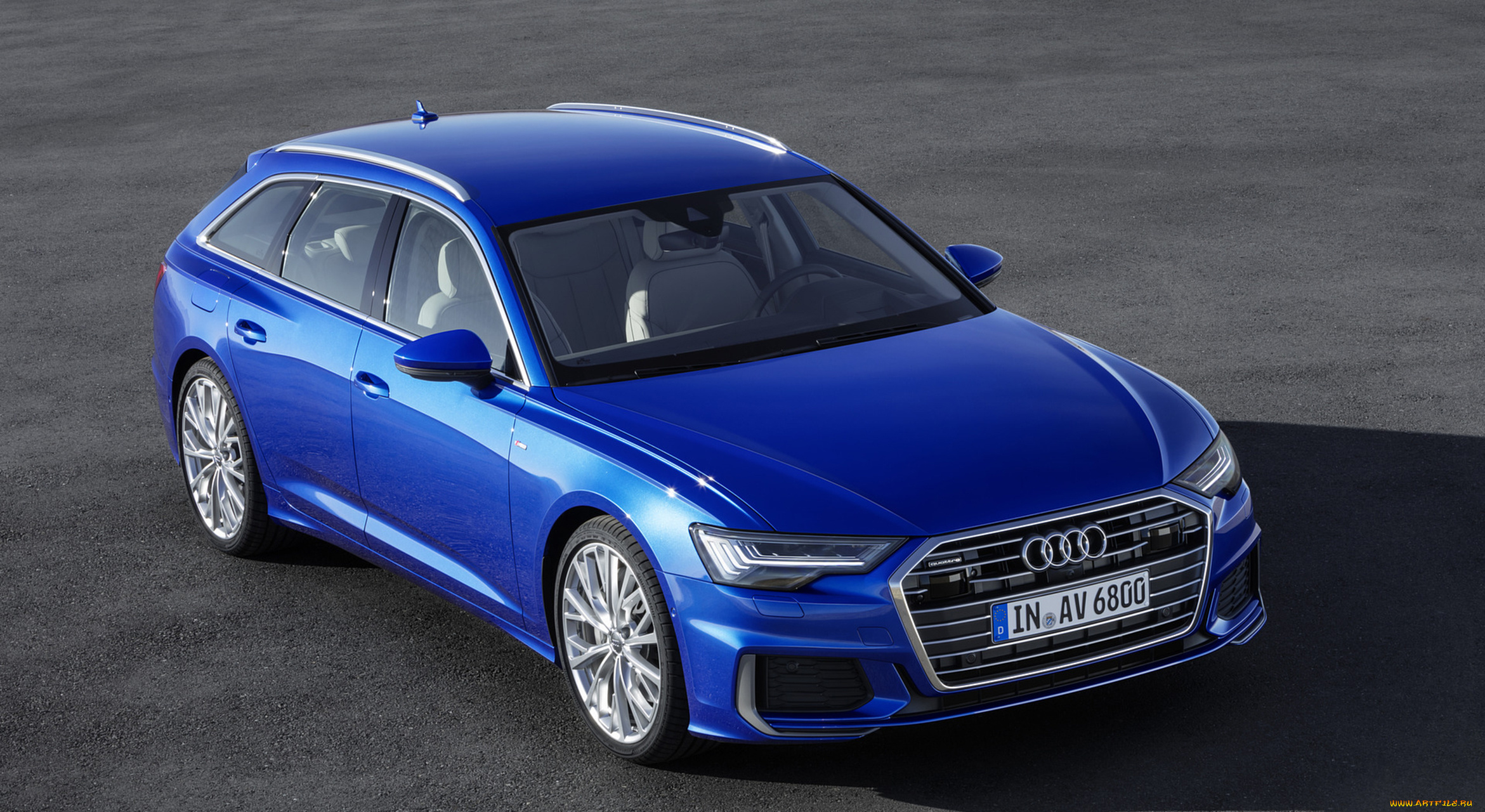 audi, a6, avant, 2019, автомобили, audi, blue, 2019, a6, avant